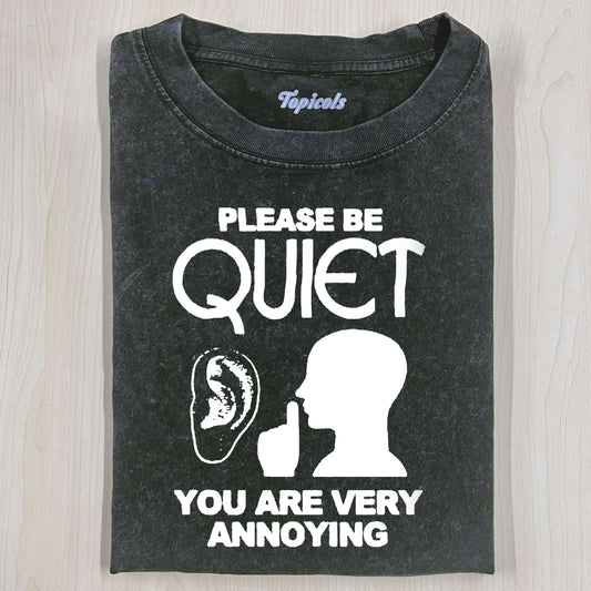 BE QUIET T-SHIRT