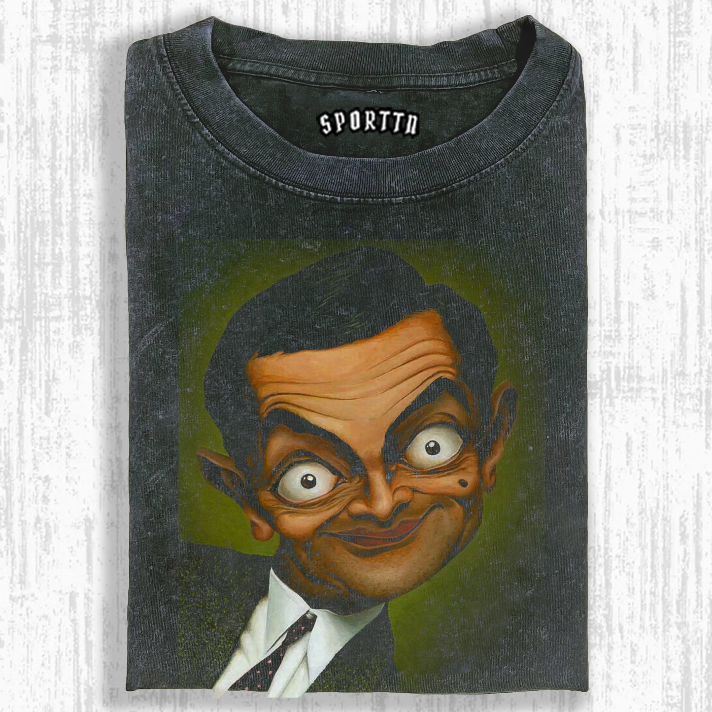 WASHED COTTON MR. BEAN T-SHIRT