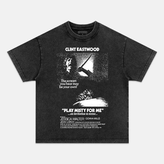 PLAY MISTY FOR ME PROMO T-SHIRT