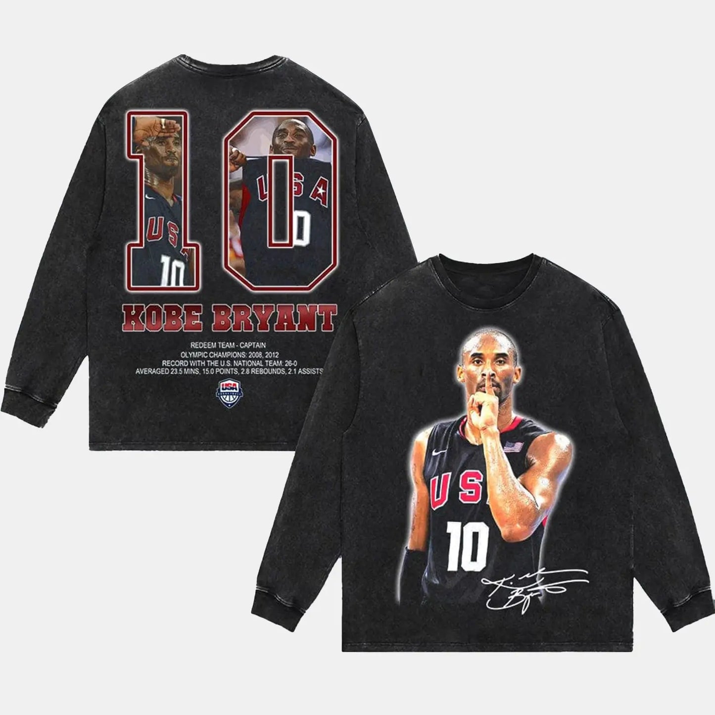 CAPTAIN AMERICA-KOBE LONG SLEEVE