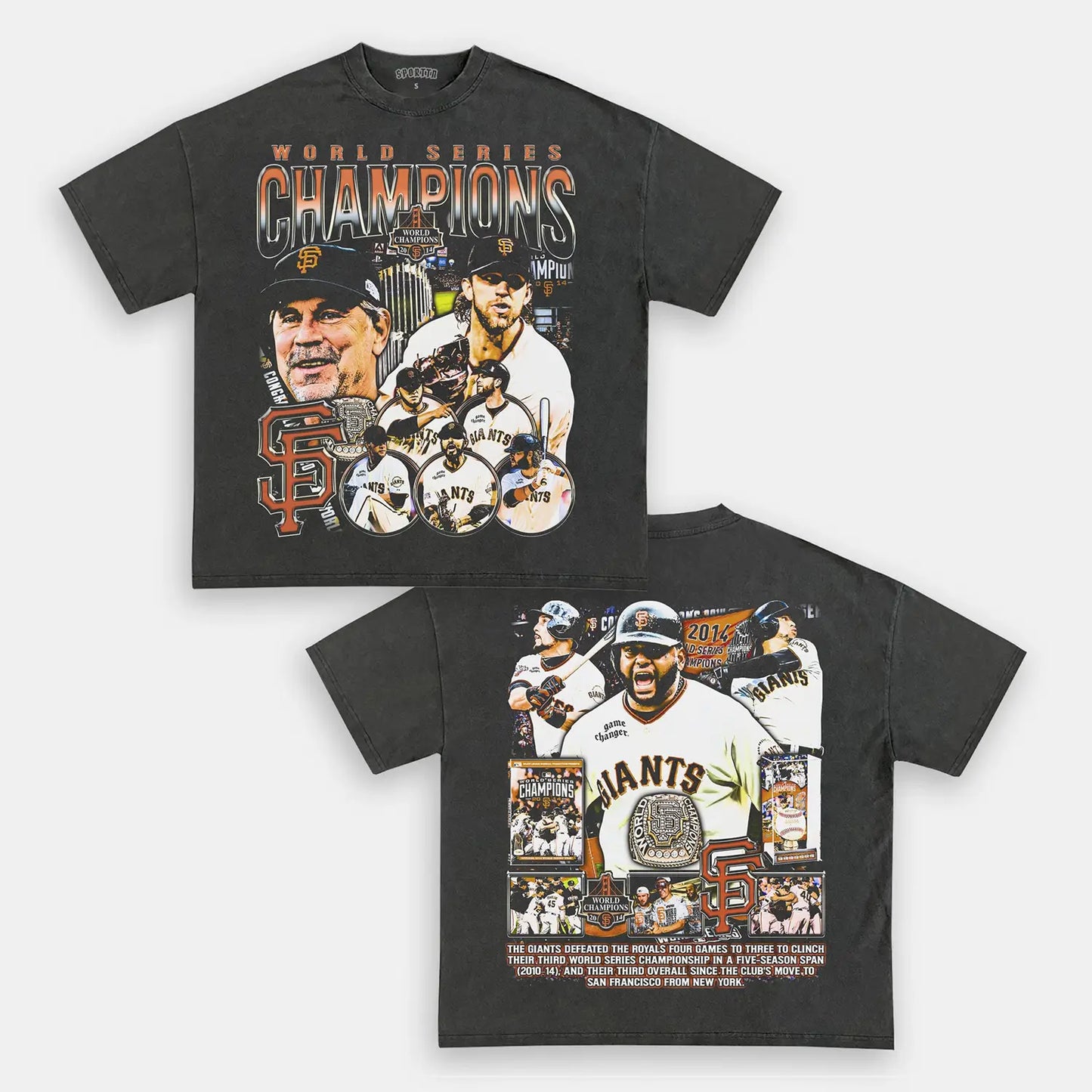 2014 WORLD SERIES CHAMPS - GIANTS TEE - [DS]