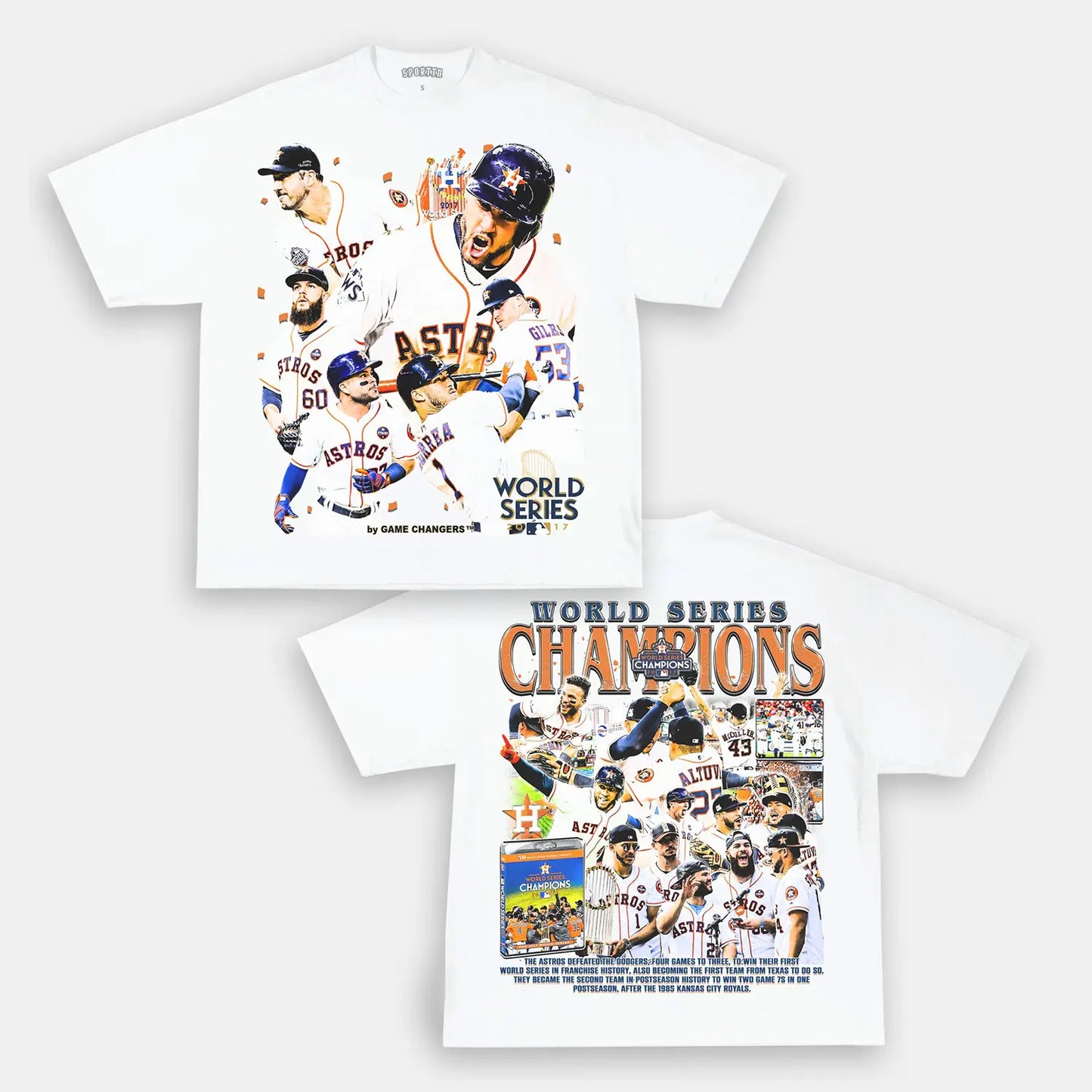 2017 WORLD SERIES CHAMPS - ASTROS TEE - [DS]