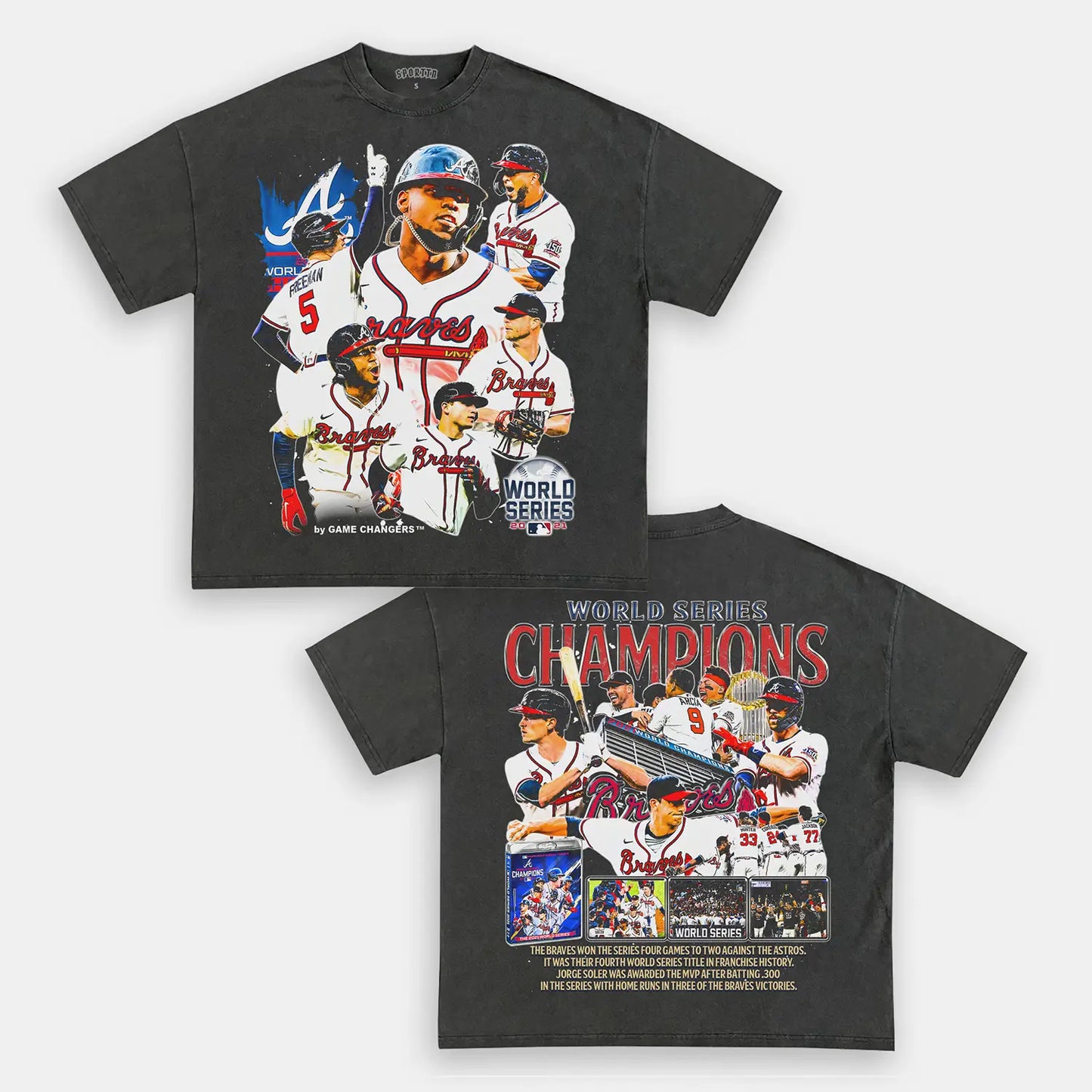 2021 WORLD SERIES CHAMPS - BRAVES TEE - [DS]