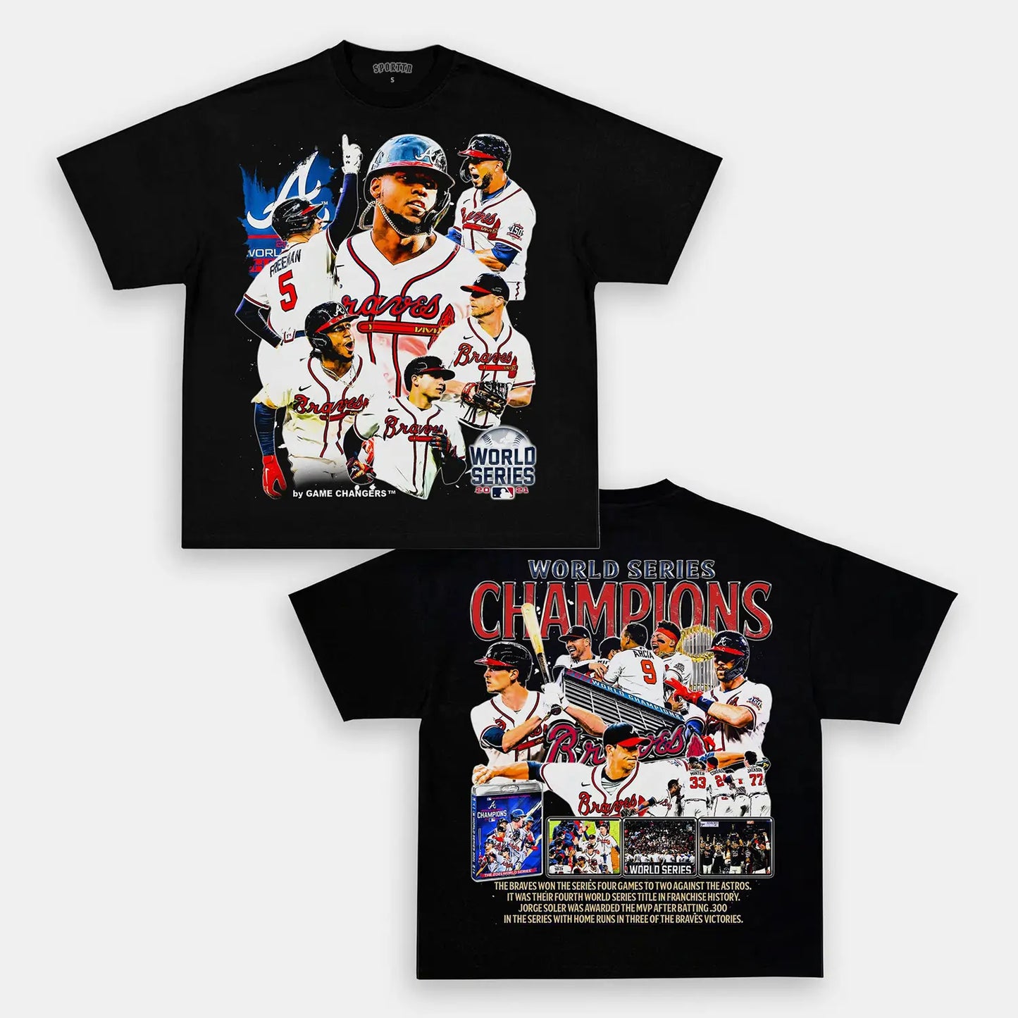 2021 WORLD SERIES CHAMPS - BRAVES TEE - [DS]