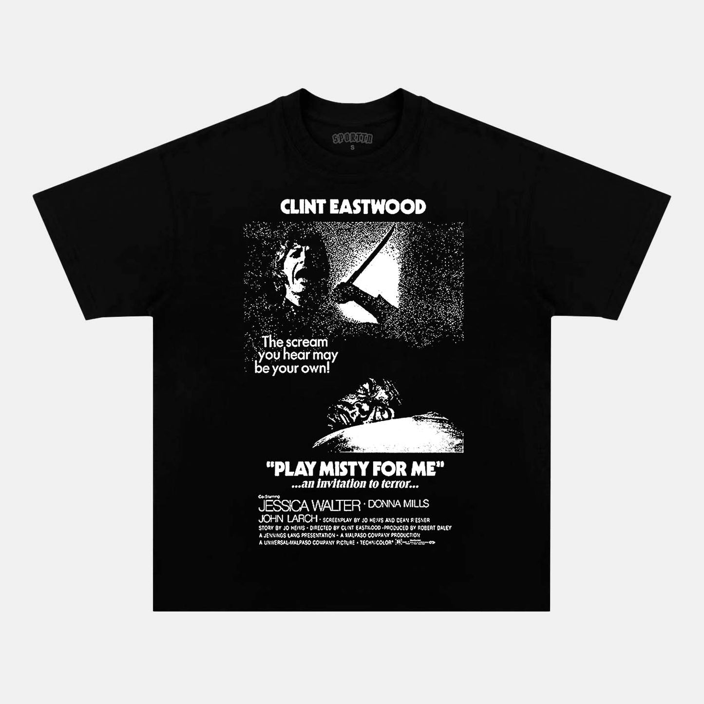 PLAY MISTY FOR ME PROMO T-SHIRT