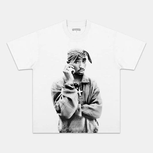 2 PAC WHITE TEE