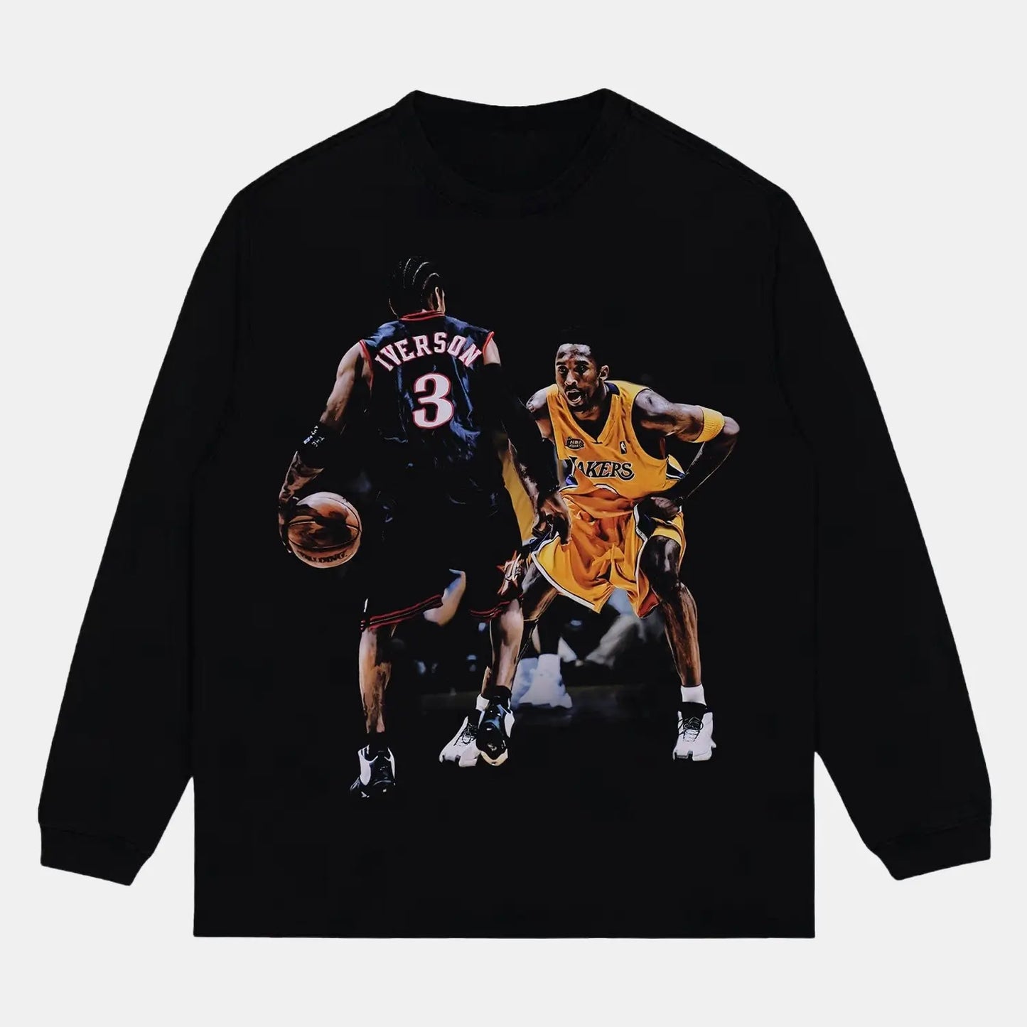 ALLEN IVERSON VS KOBE LONG SLEEVE