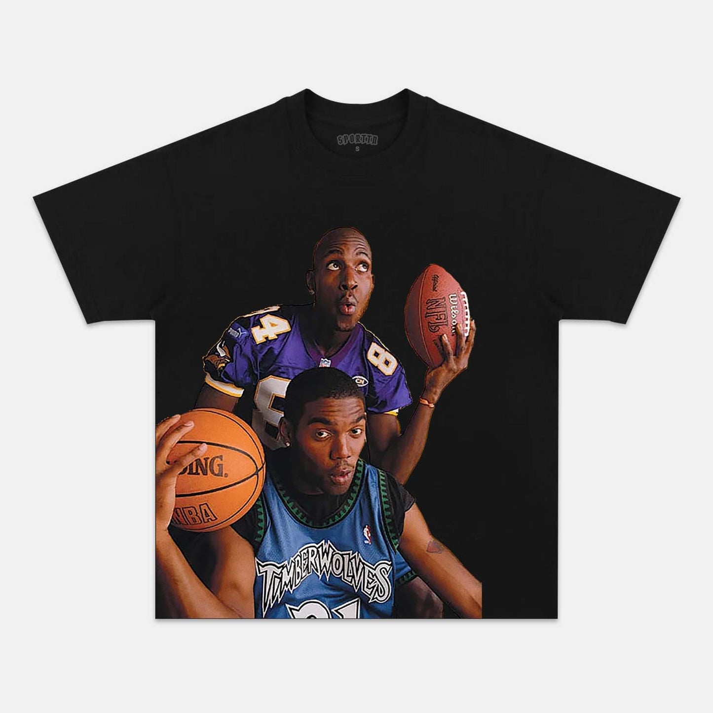 KEVIN GARNETT & RANDY MOSS TEE