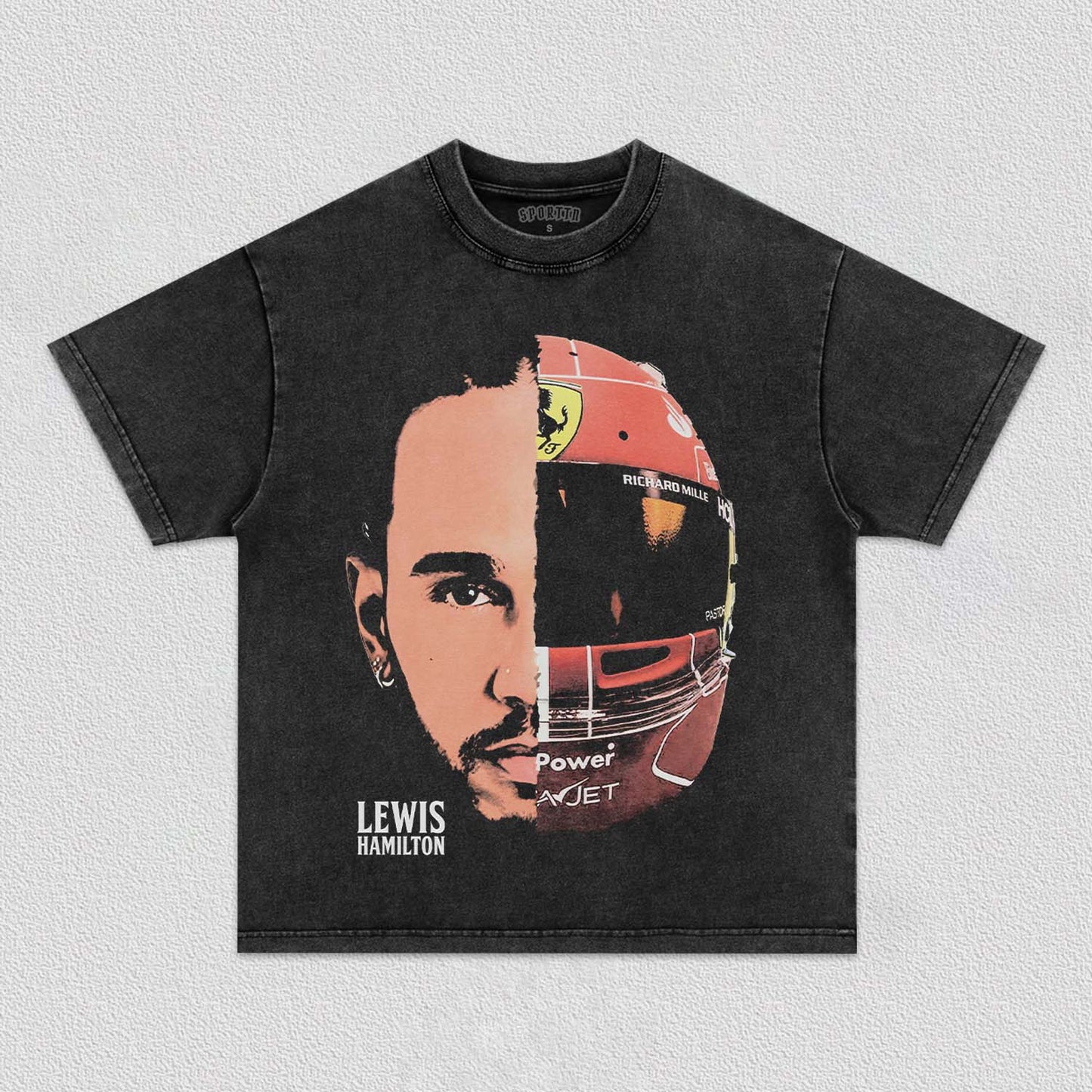 LH FERRARI BIG FACE TEE