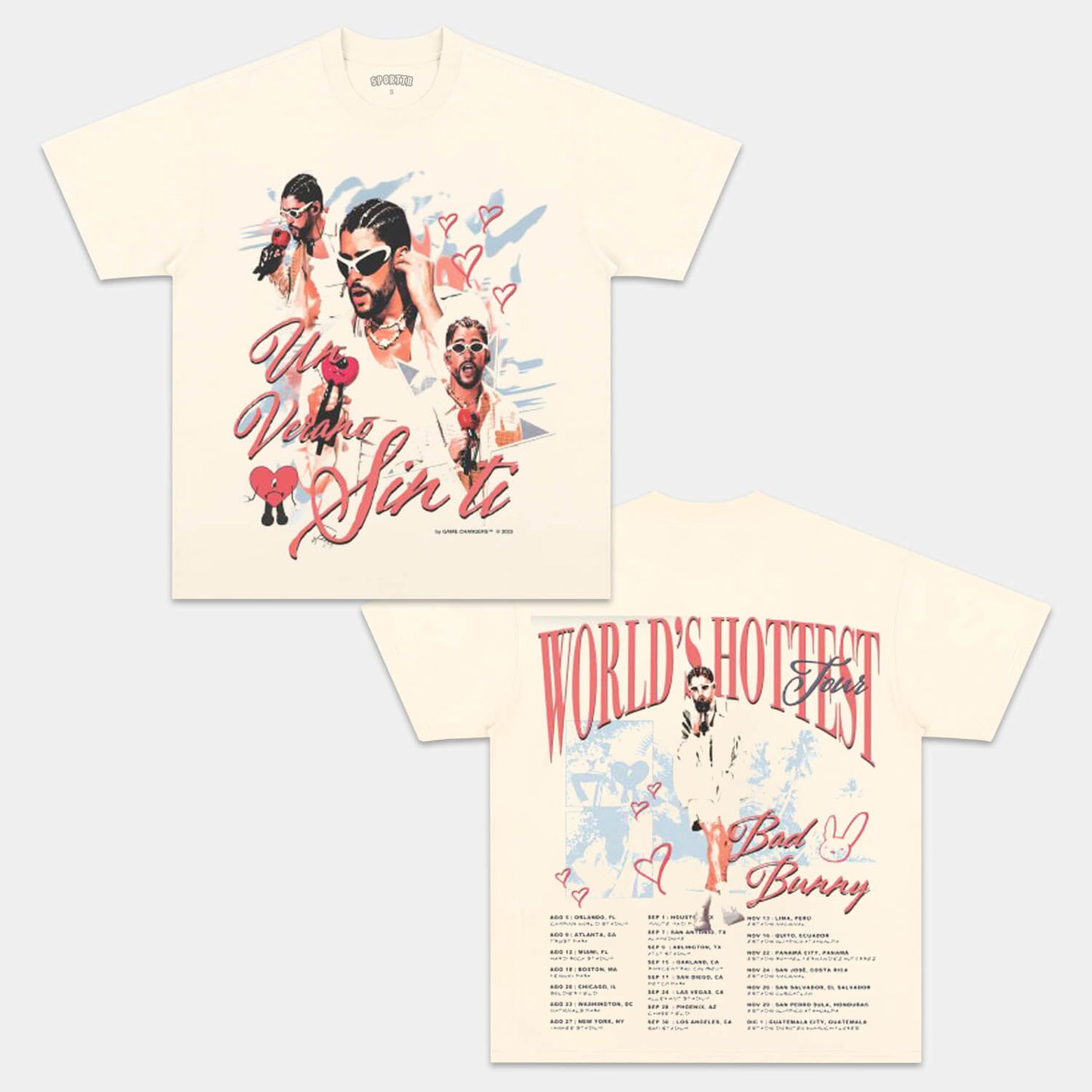 WORLDS HOTTEST TOUR TEE -[DS]