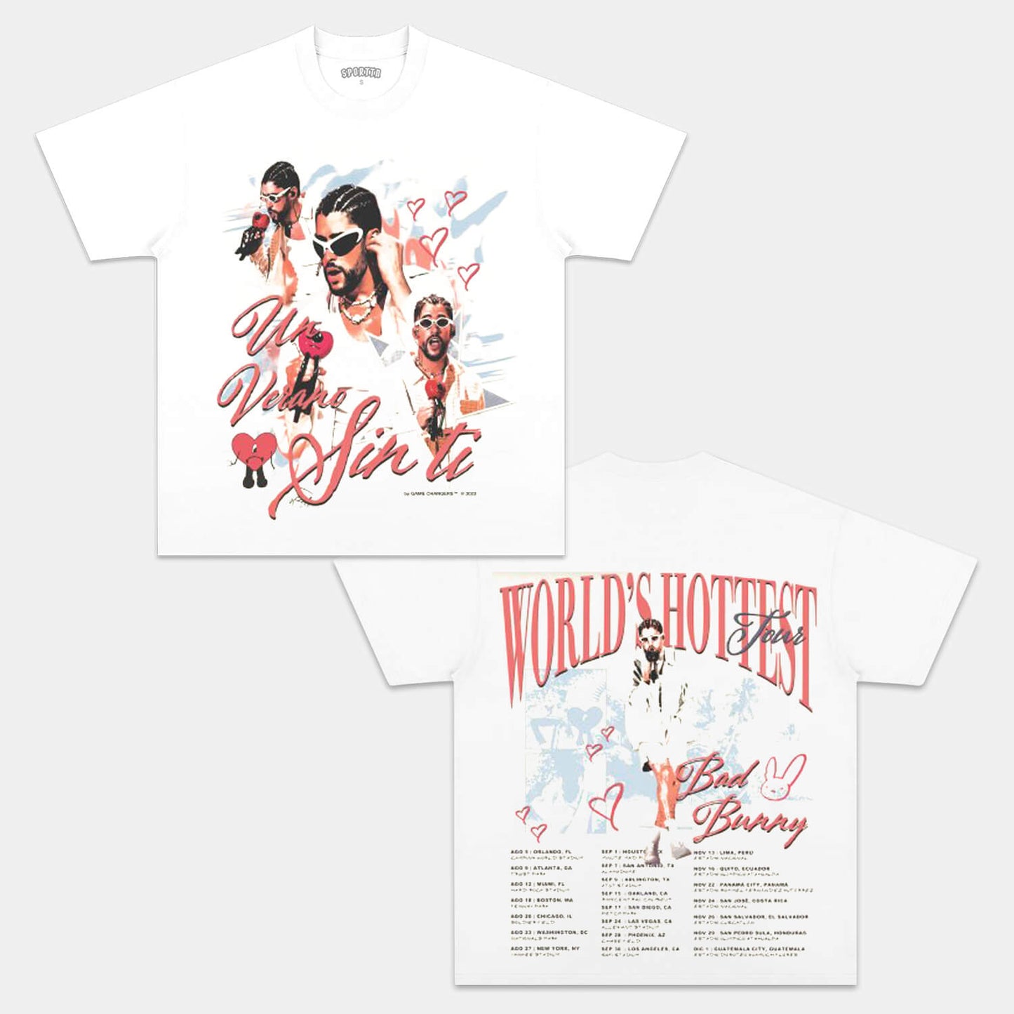 WORLDS HOTTEST TOUR TEE -[DS]