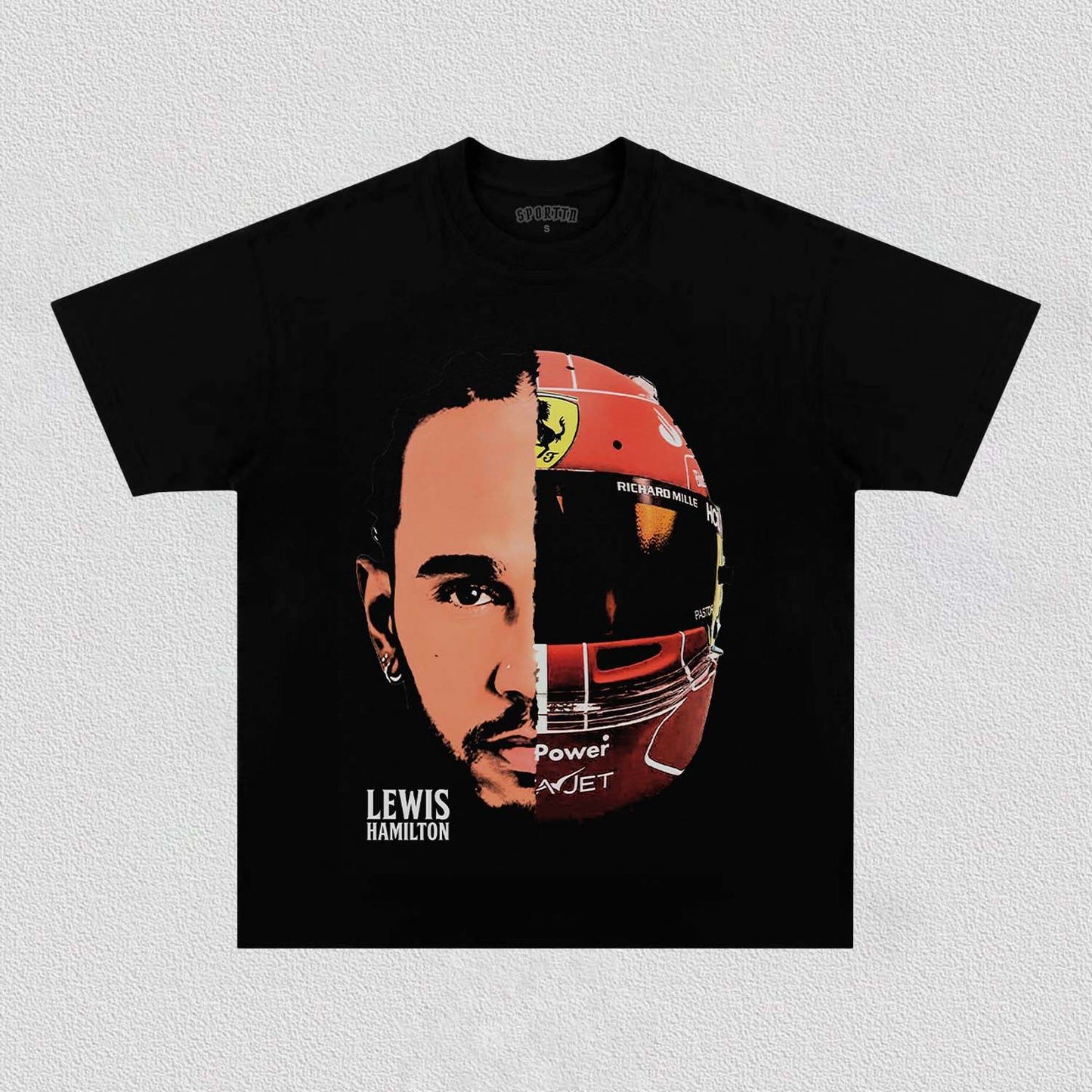 LH FERRARI BIG FACE TEE