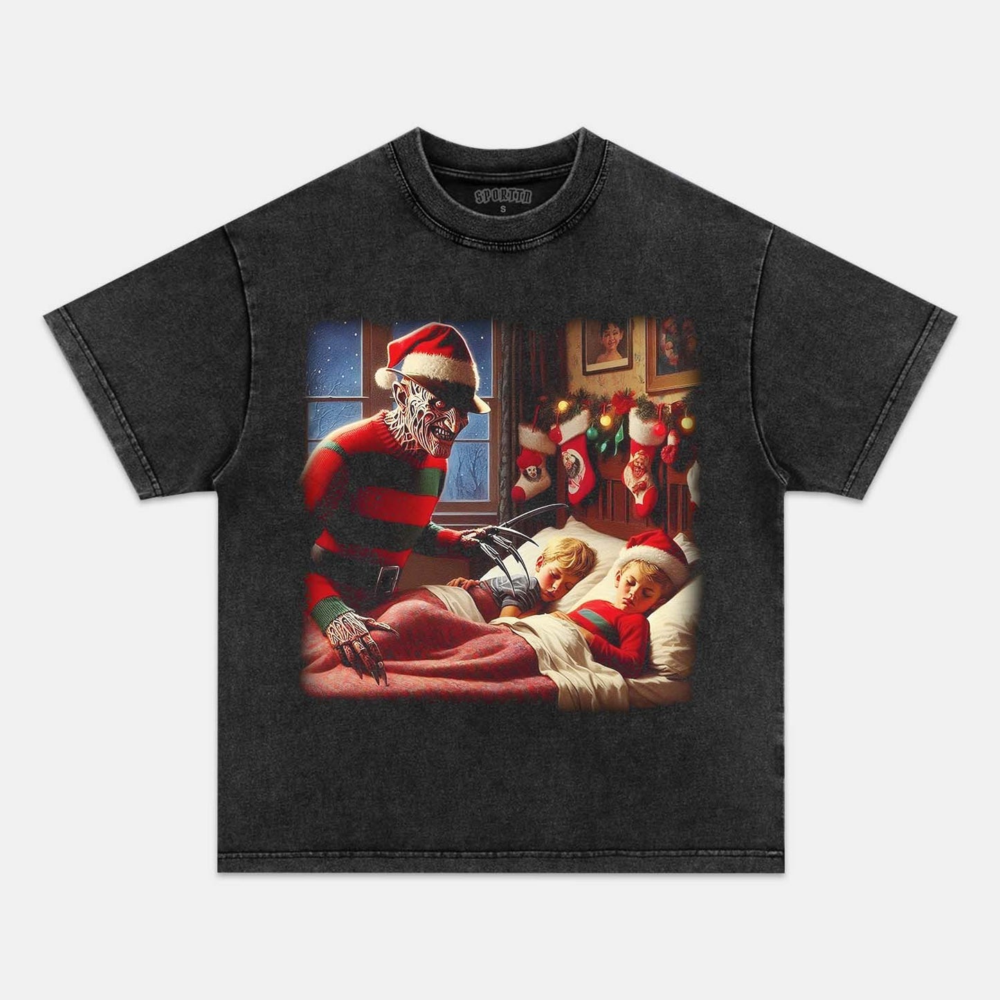 RETRO QUIRKY CHRISTMAS TEE