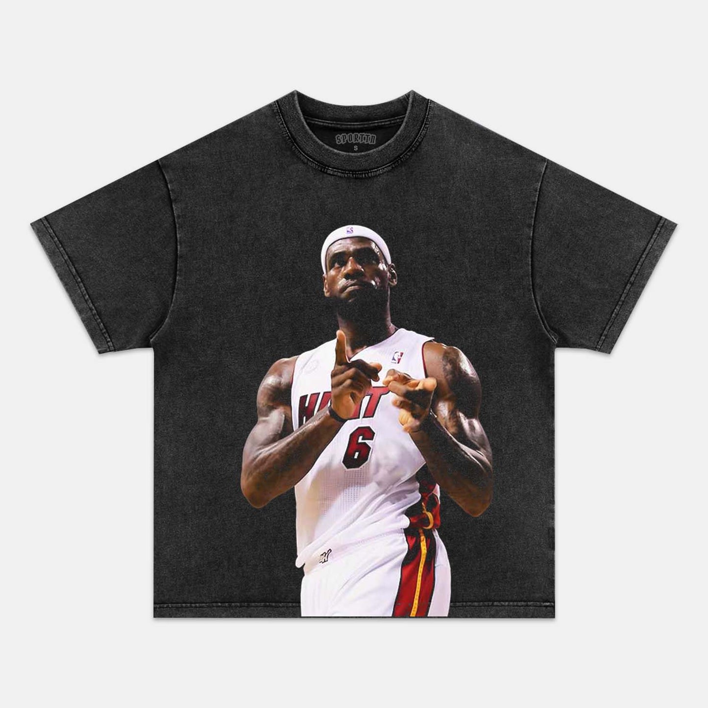 LEBRON JAMES TEE DURING THE MIAMI HEAT PERIOD