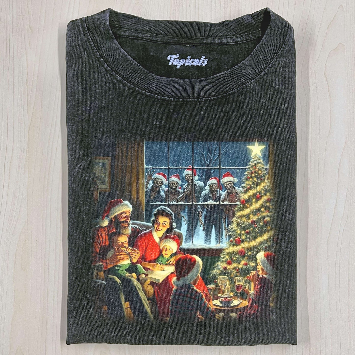 RETRO QUIRKY CHRISTMAS T-SHIRTS 