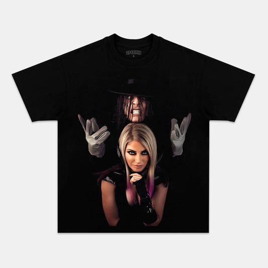 ALEXA BLISS AND THE UNDERTAKER TEE