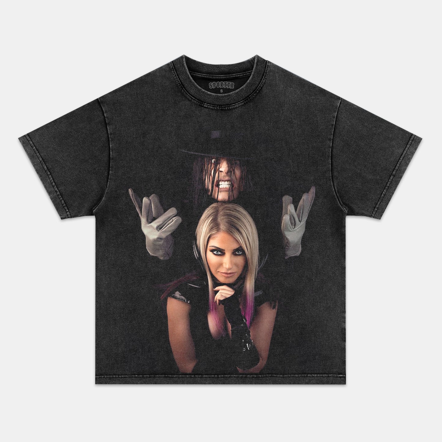 ALEXA BLISS AND THE UNDERTAKER TEE