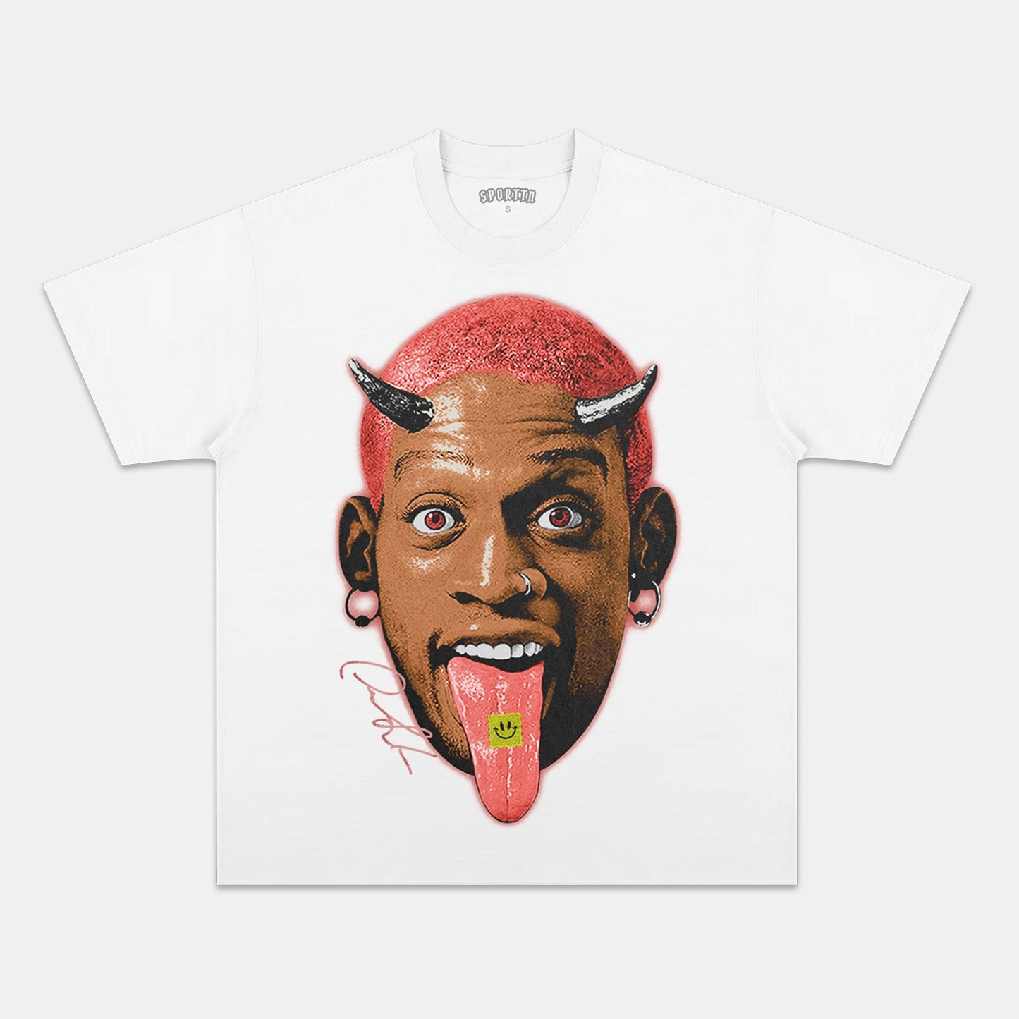 DENNIS RODMAN BIG FACE TEE