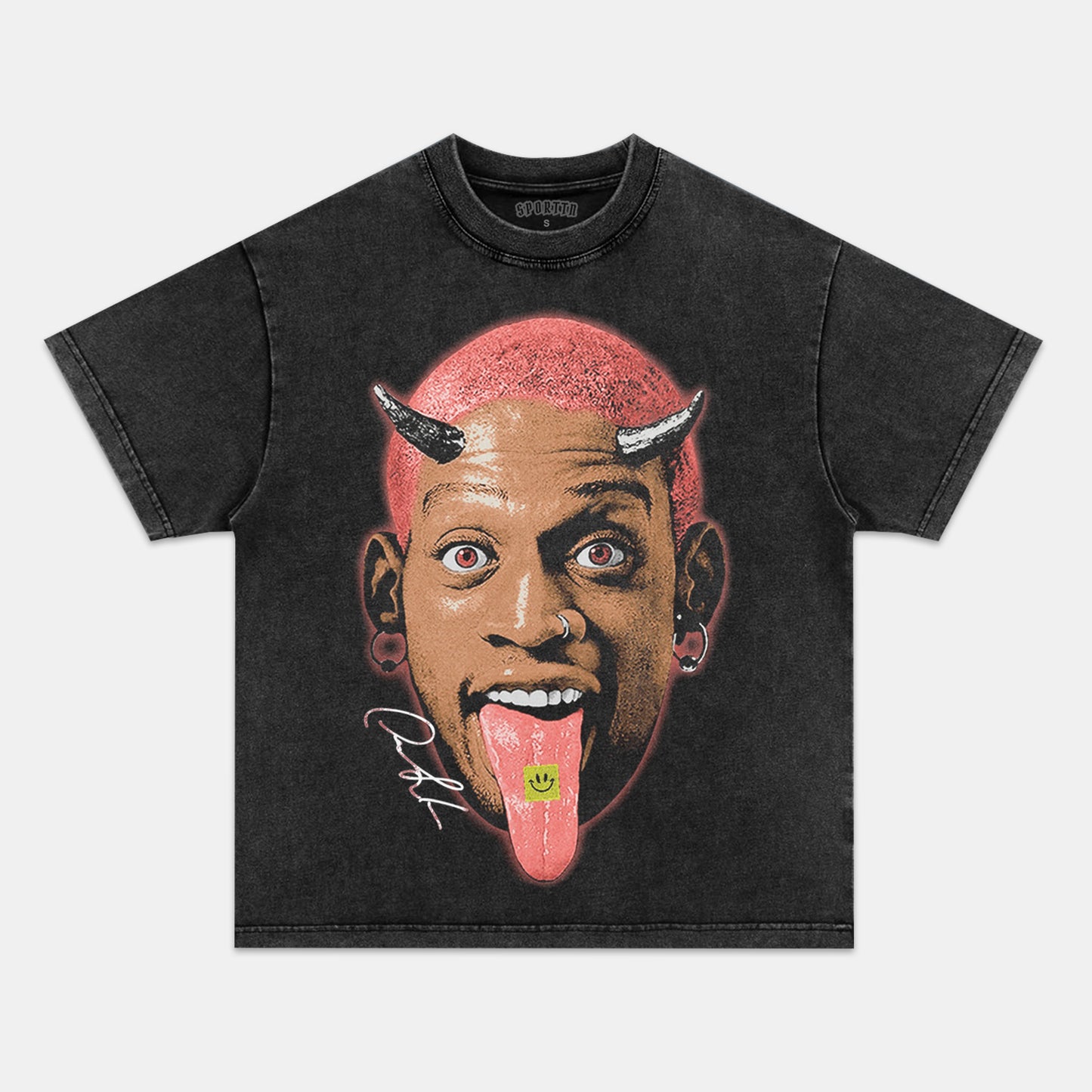 DENNIS RODMAN BIG FACE TEE