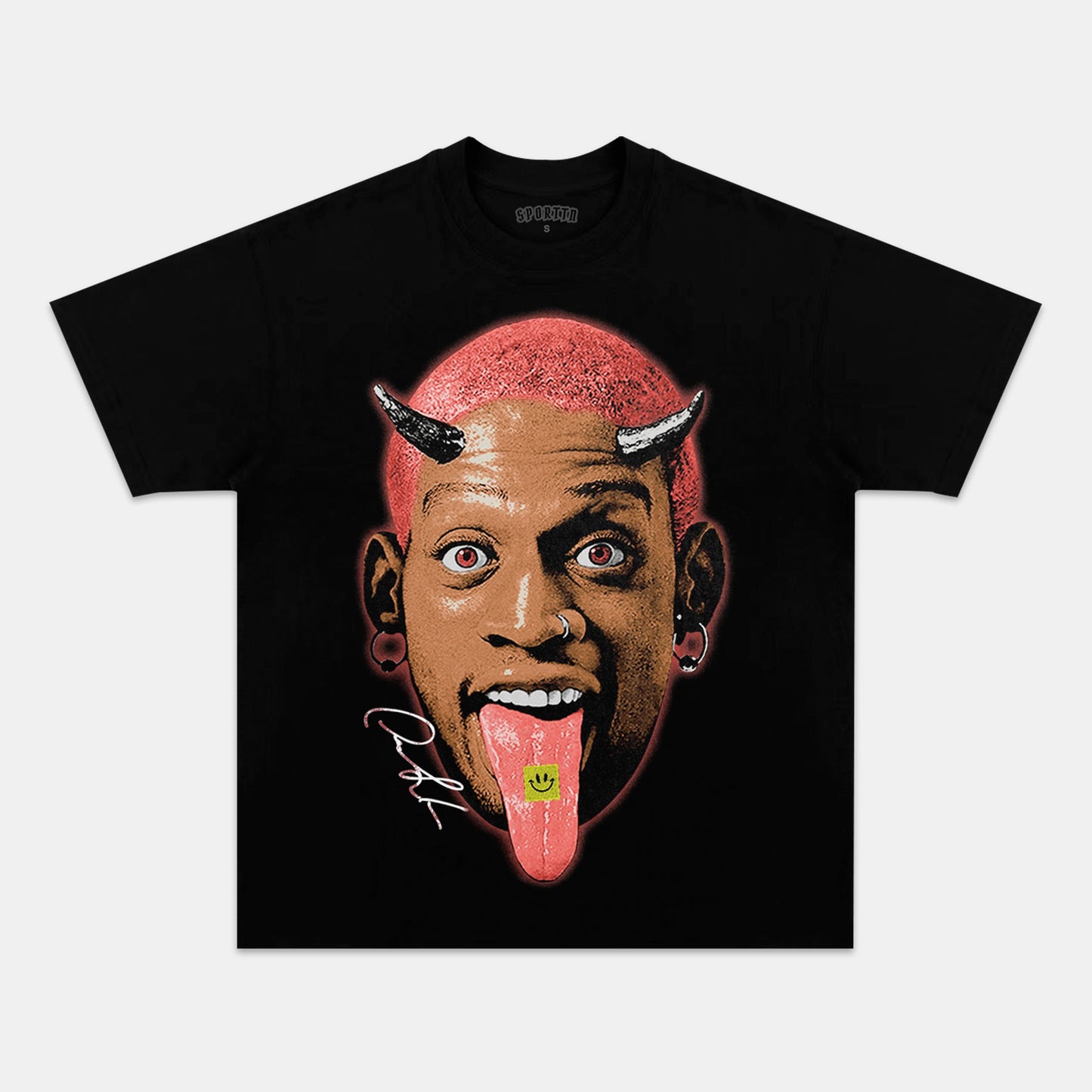 DENNIS RODMAN BIG FACE TEE