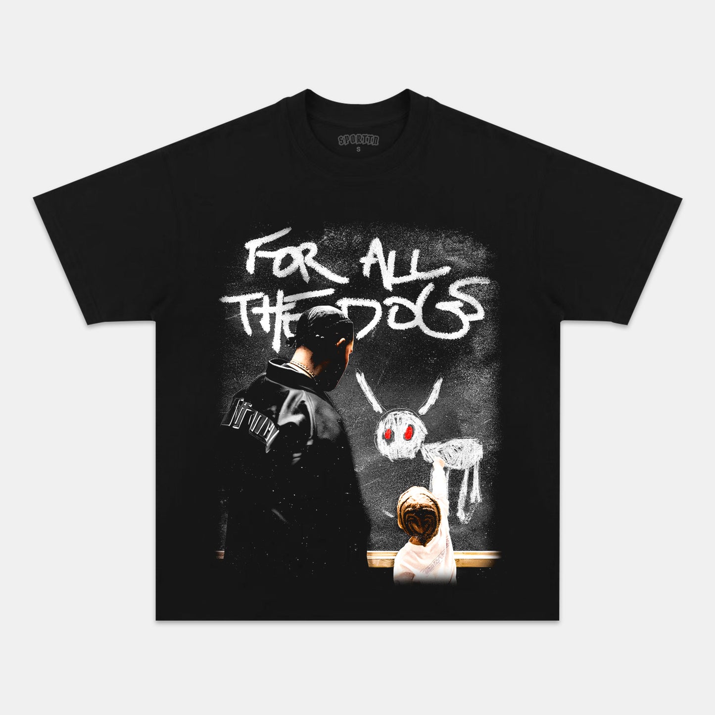 FOR ALL THE DOGS DRAKE TEE