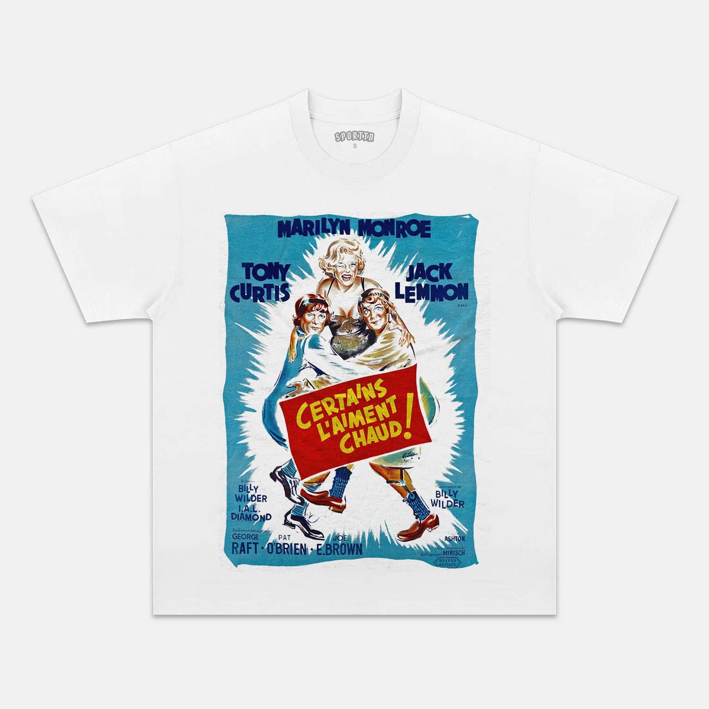 FRENCH 'SOME LIKE IT HOT' PROMO  T-SHIRT