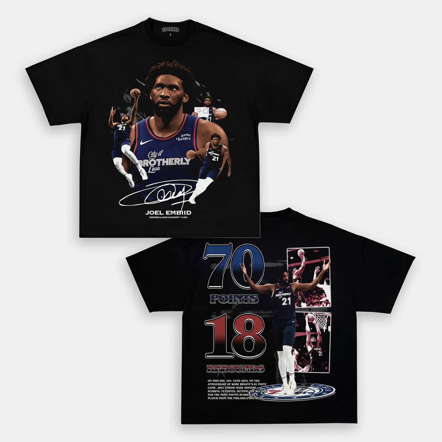 JOEL EMBIID V2 TEE - [DS]