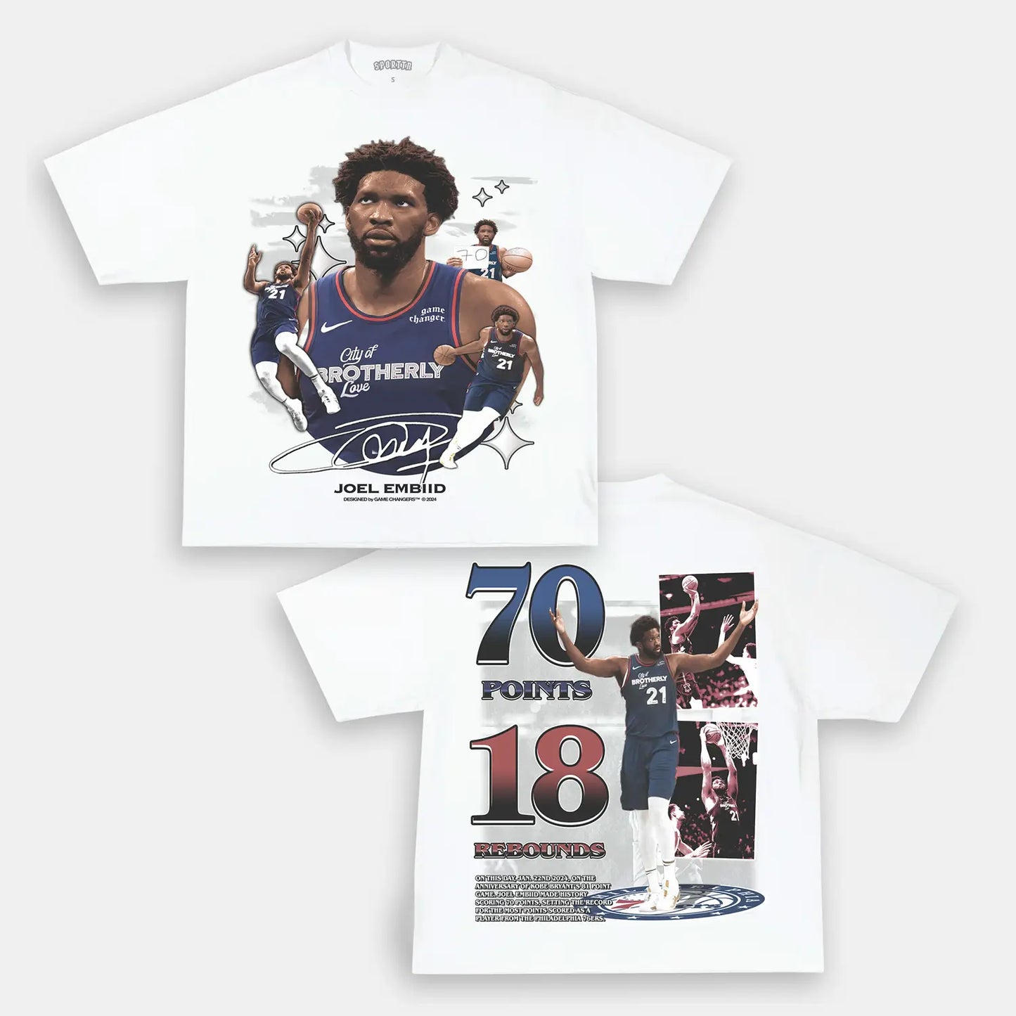 JOEL EMBIID V2 TEE - [DS]