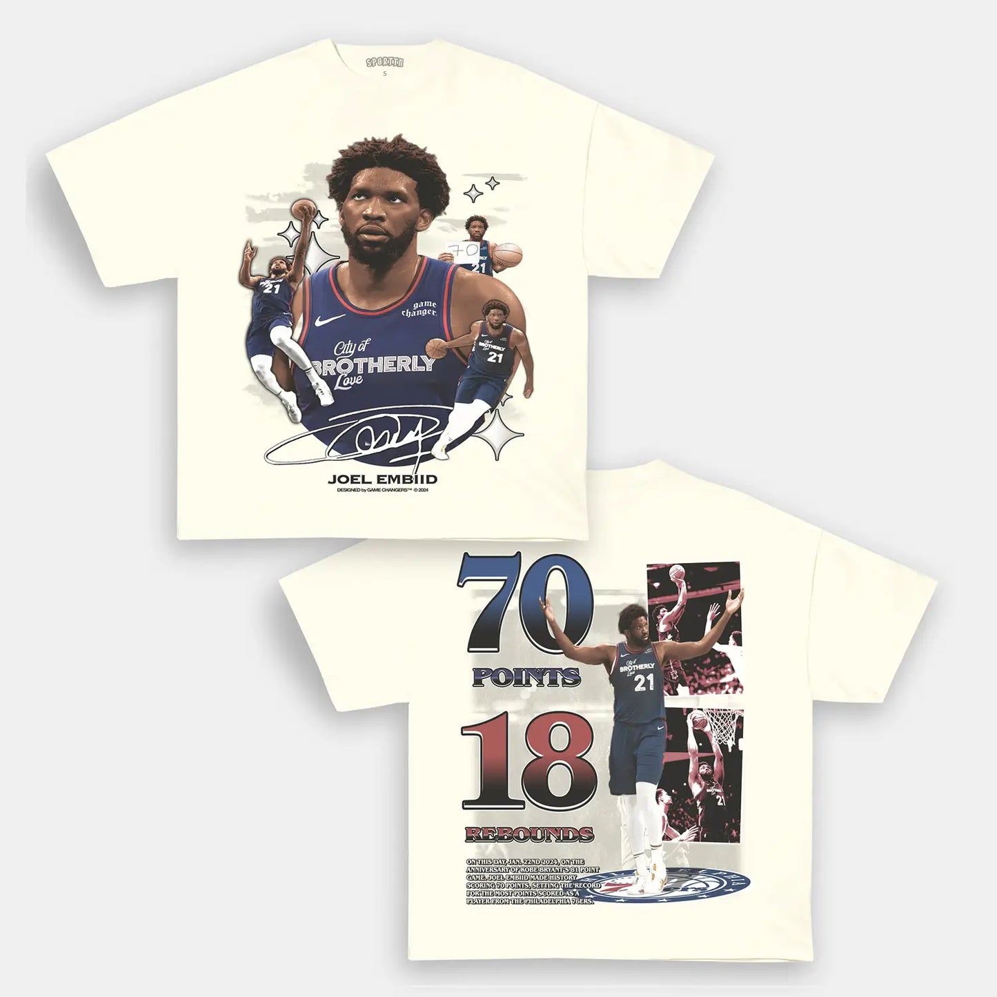 JOEL EMBIID V2 TEE - [DS]