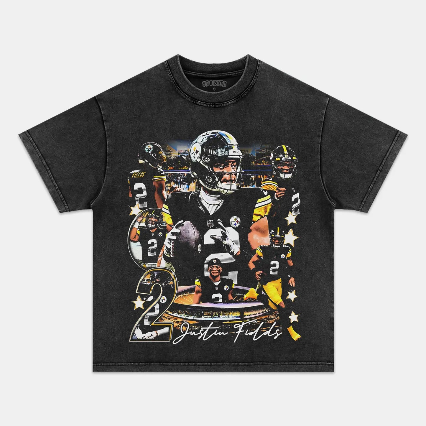 JUSTIN FIELDS - STEELERS TEE