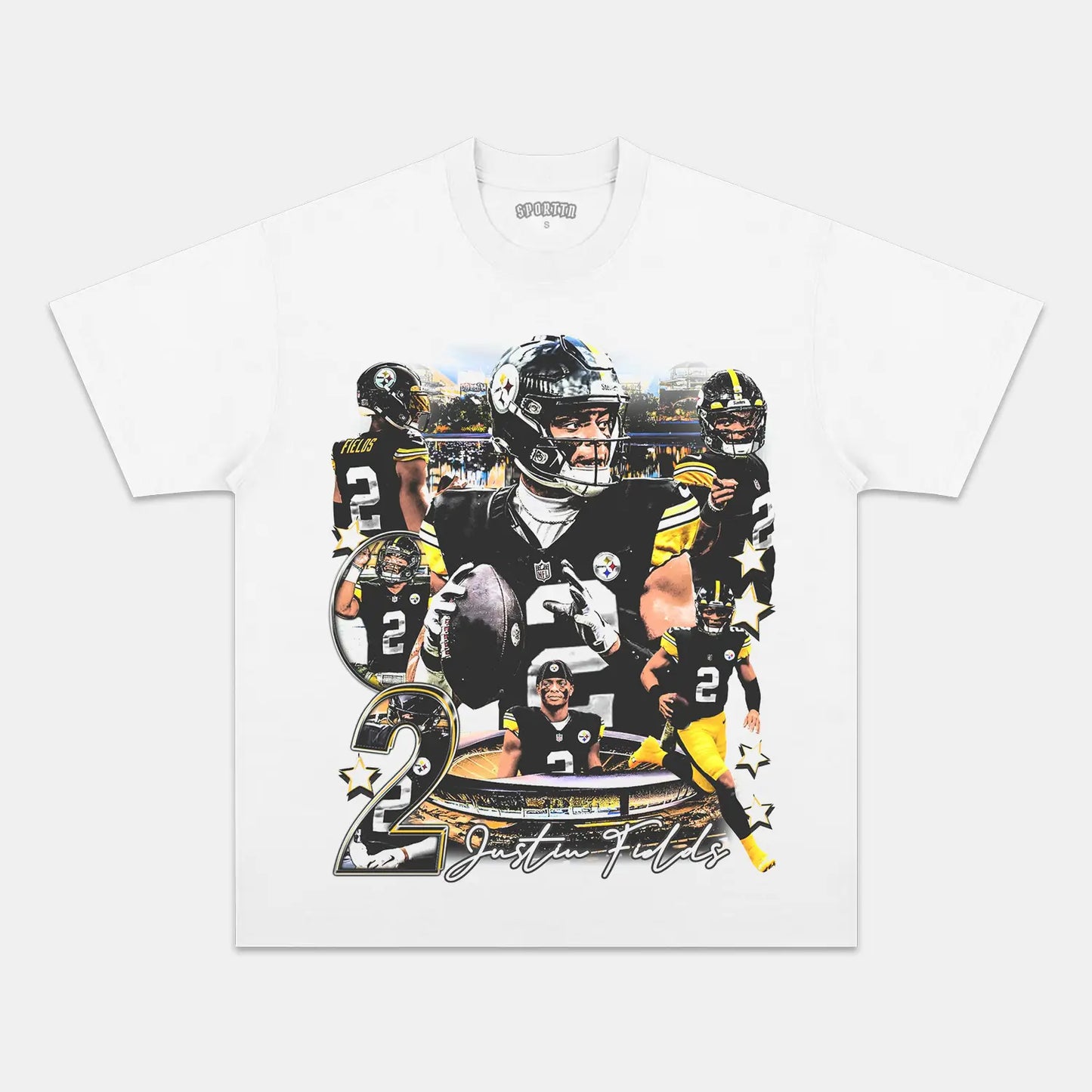 JUSTIN FIELDS - STEELERS TEE