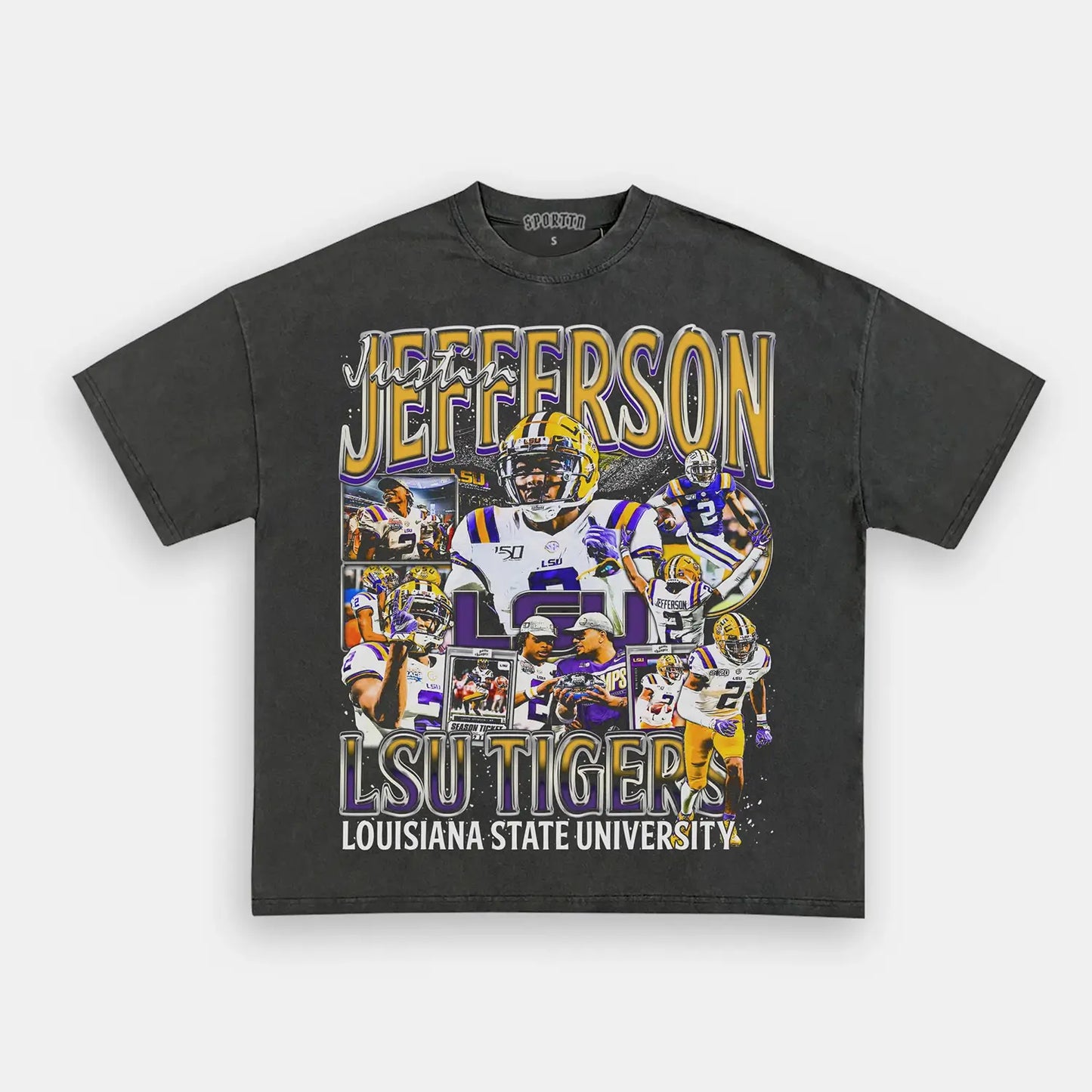 JUSTIN JEFFERSON - LSU TEE