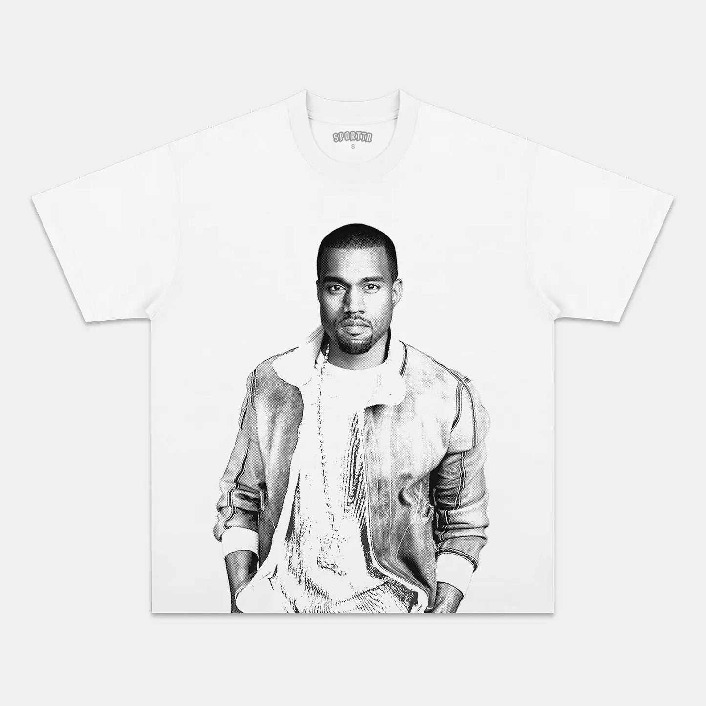 KANYE WEST WHITE TEE