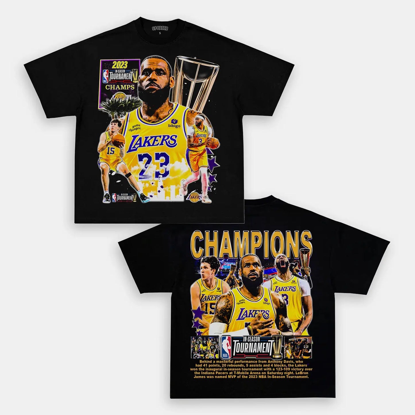 LAKERS IST CHAMPS TEE - [DS]