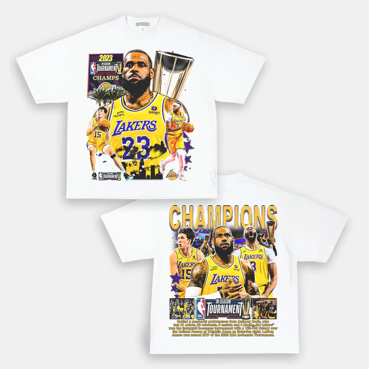 LAKERS IST CHAMPS TEE - [DS]