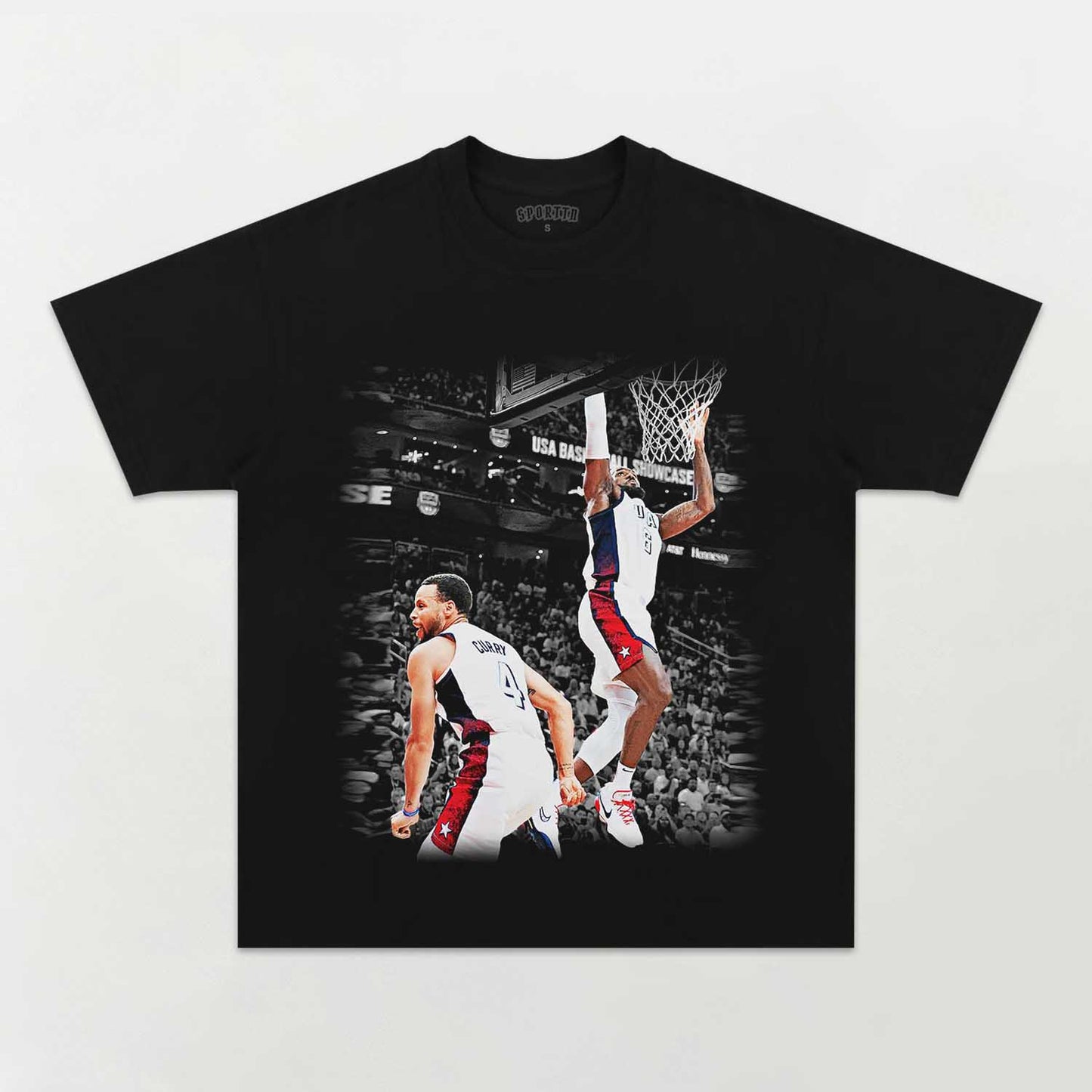 LEBRON JAMES AND STEPHEN CURRY TEE 2