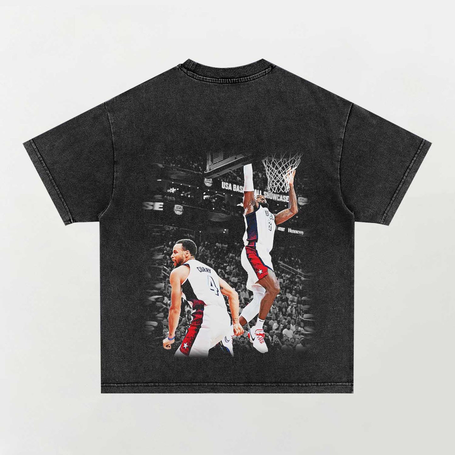 LEBRON JAMES AND STEPHEN CURRY TEE 2