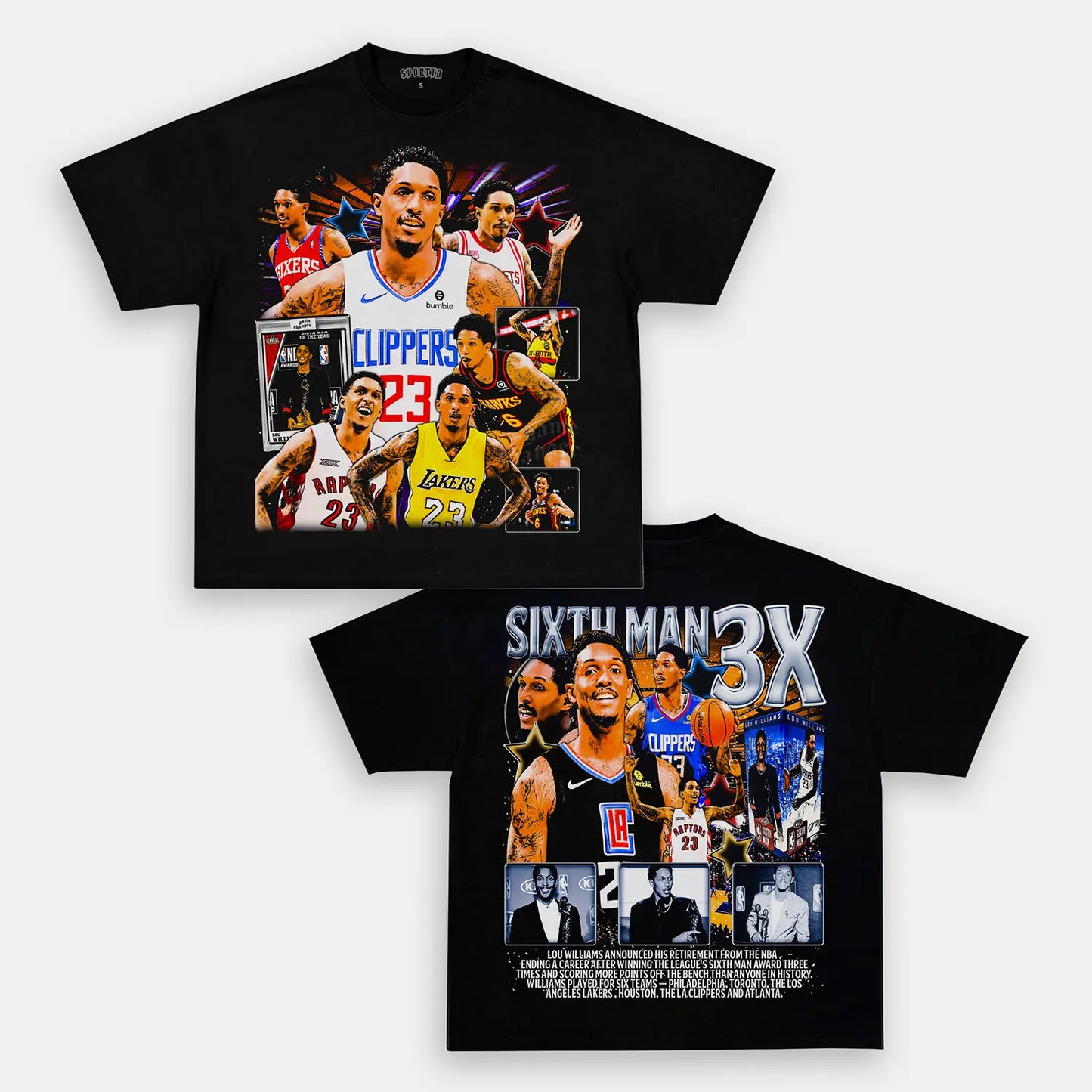 LOU WILLIAMS TEE - [DS]