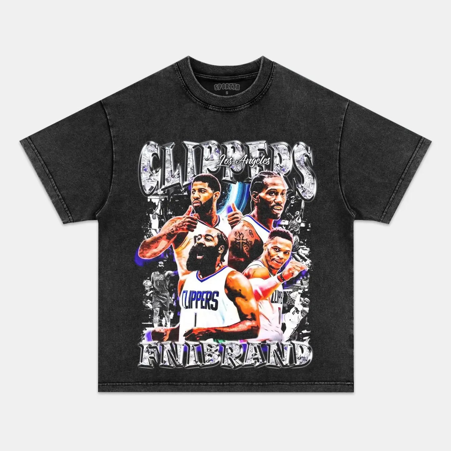 LOS ANGELES CLIPPERS  VINTAGE TEE