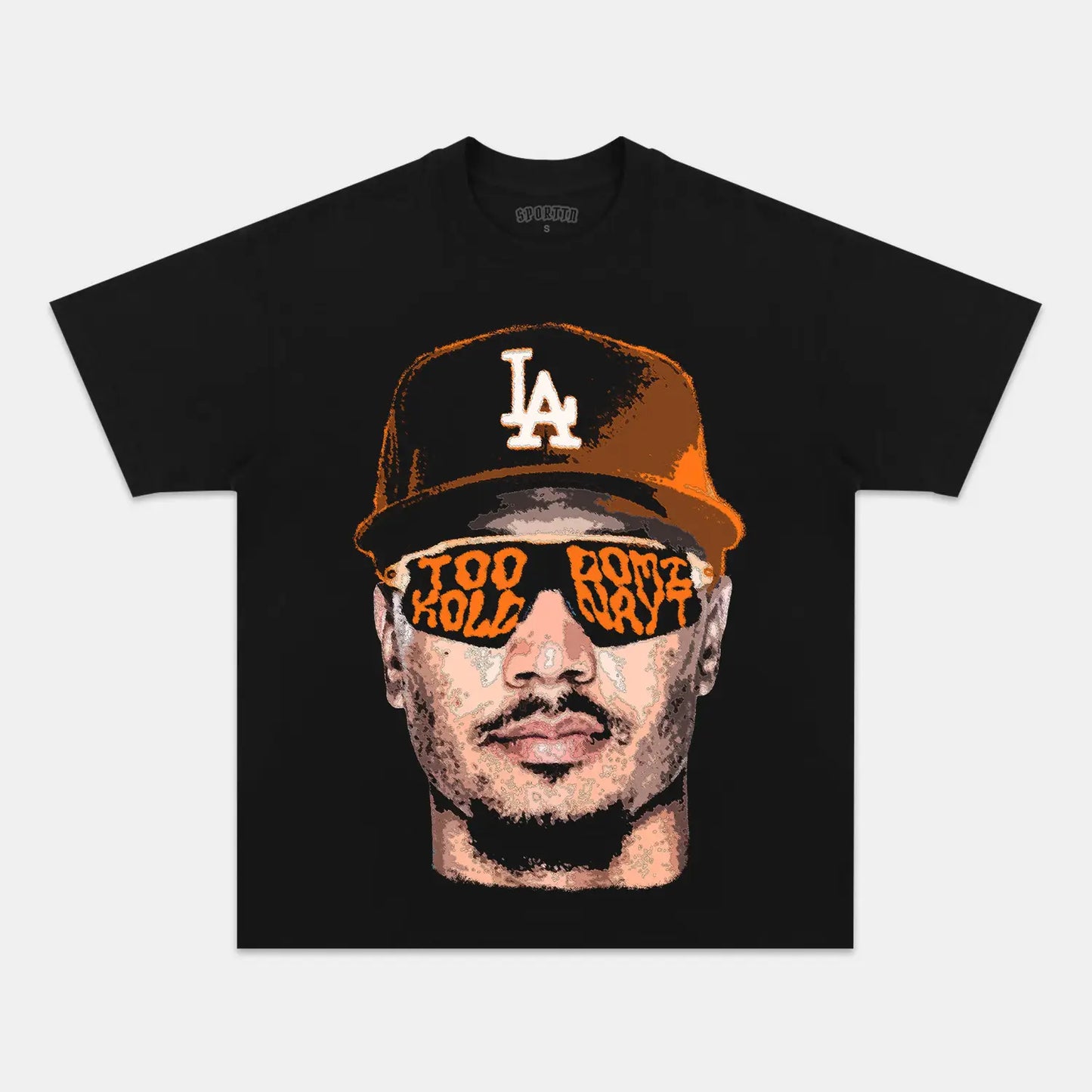 LUCK BIG FACE TEE