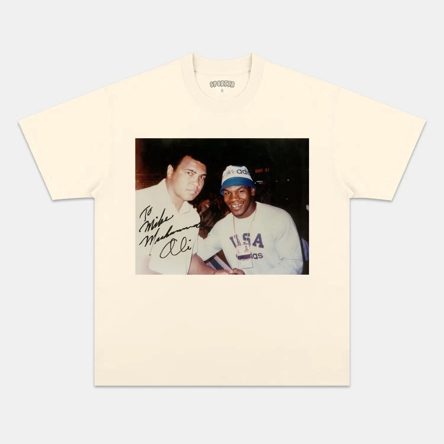 MUHAMMAD ALI & MIKE TYSON TEE