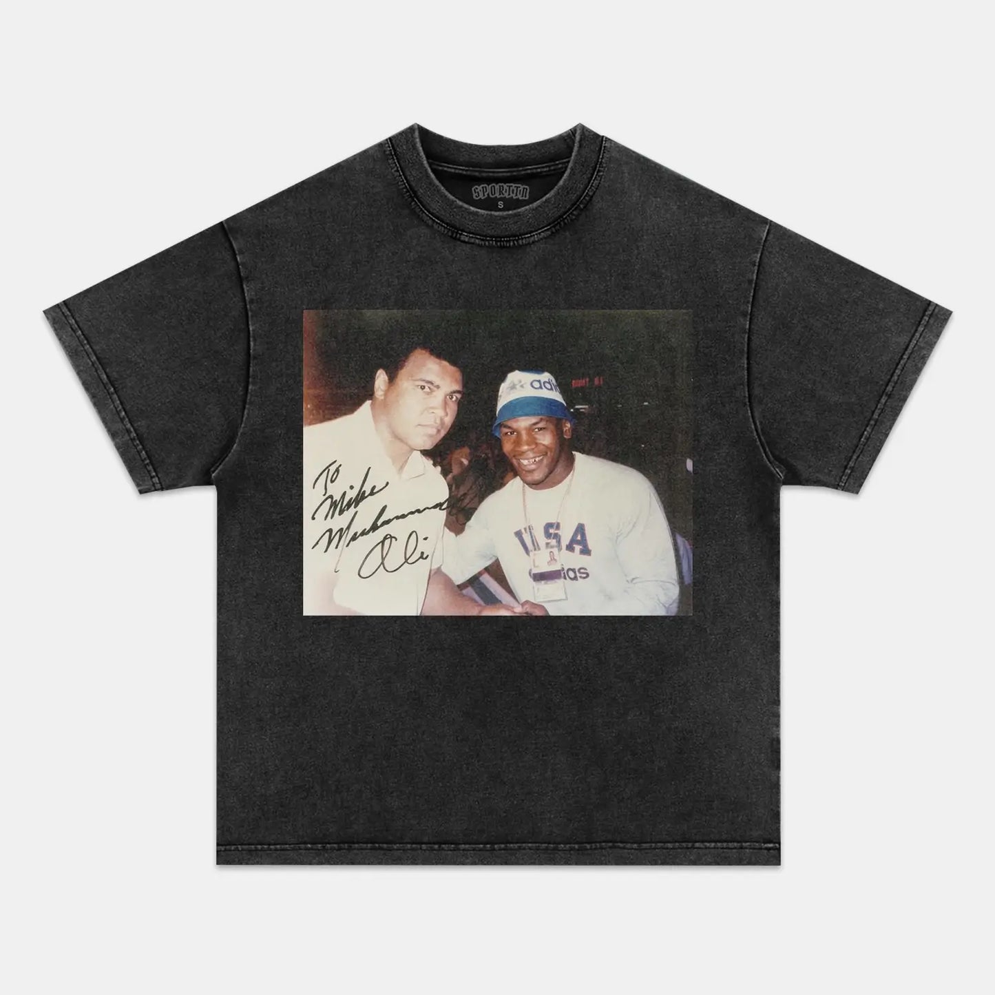 MUHAMMAD ALI & MIKE TYSON TEE