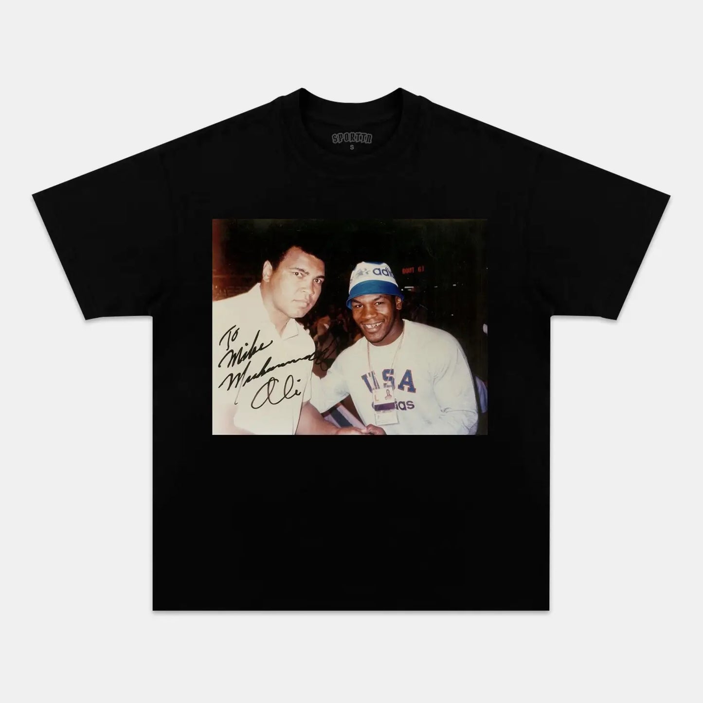 MUHAMMAD ALI & MIKE TYSON TEE