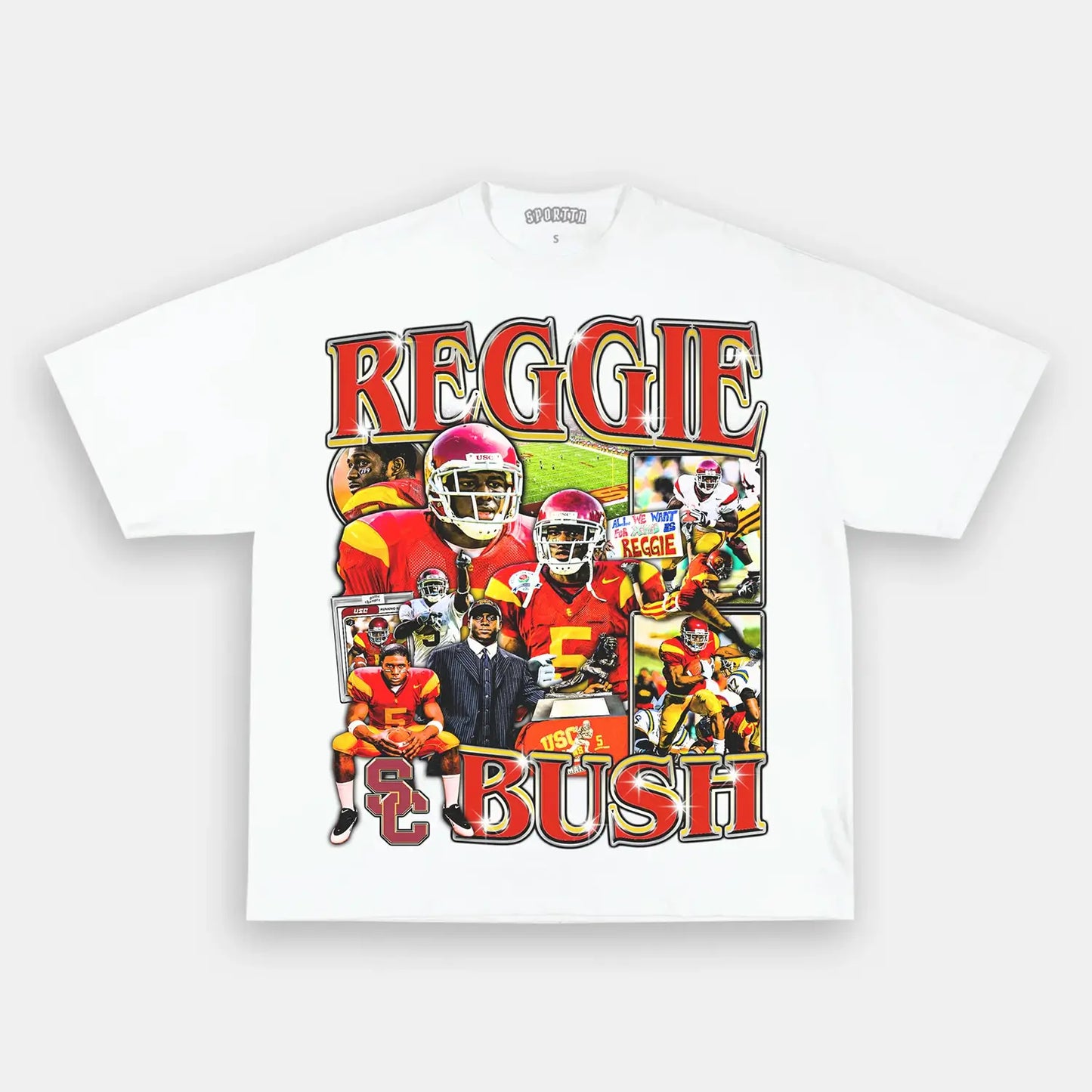 REGGIE BUSH USC TEE