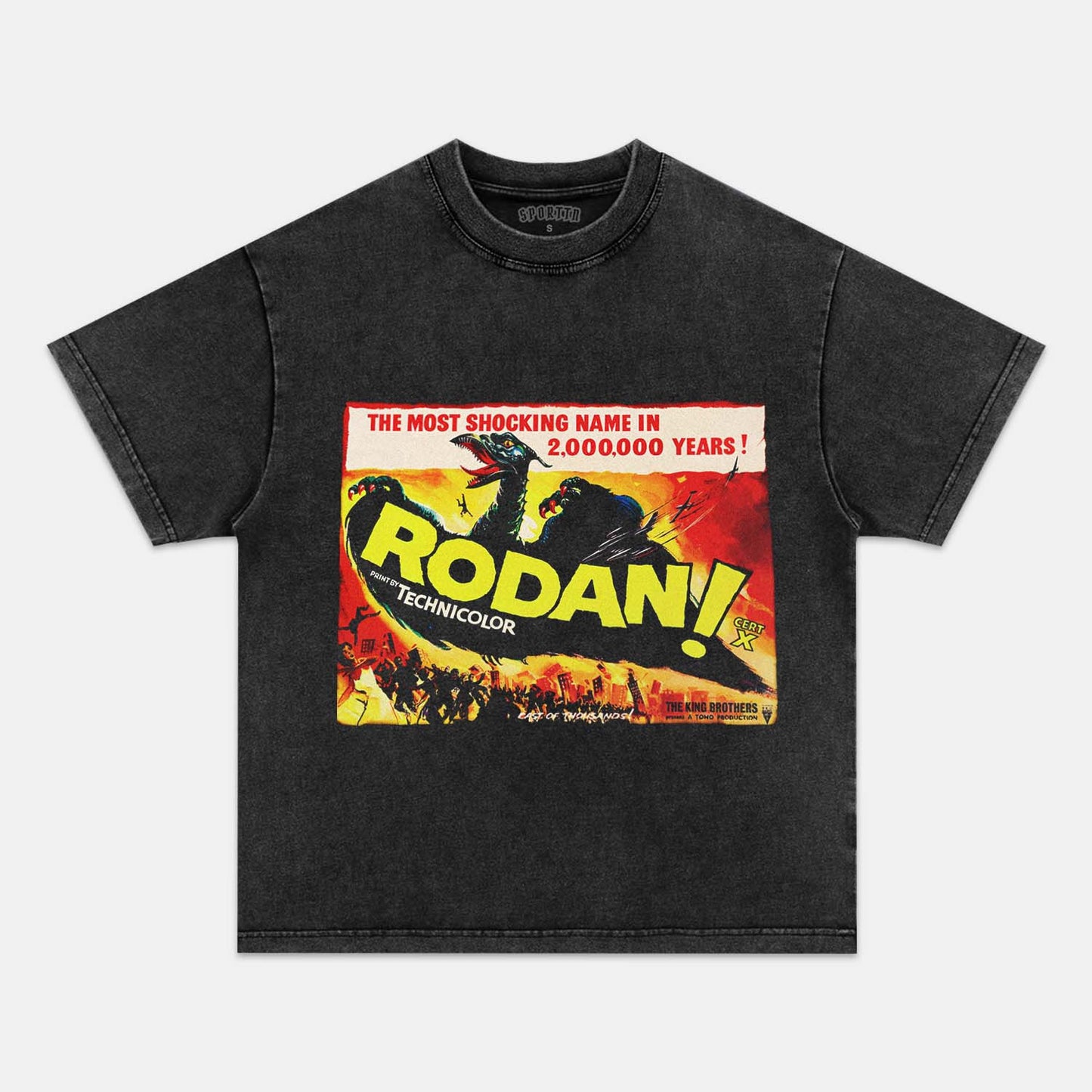 RETRO 'RODAN'  T-SHIRT