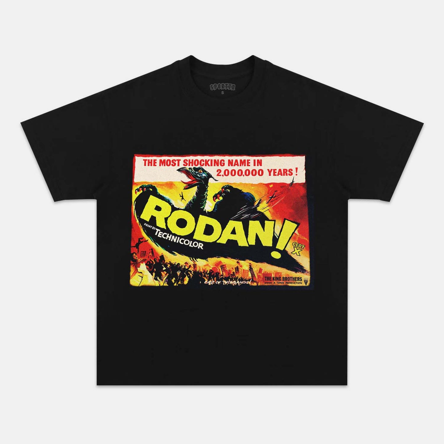 RETRO 'RODAN'  T-SHIRT