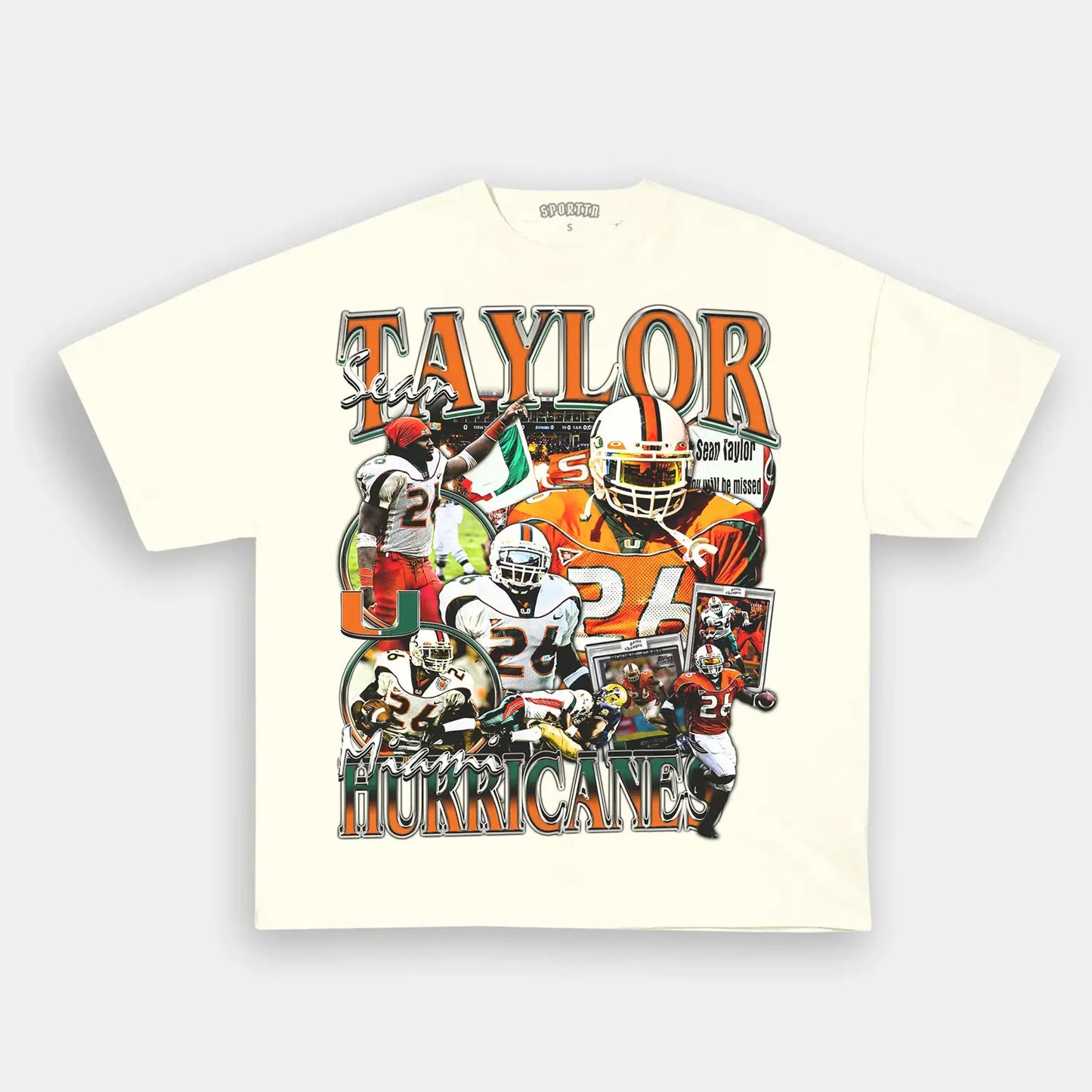 SEAN TAYLOR - MIAMI TEE