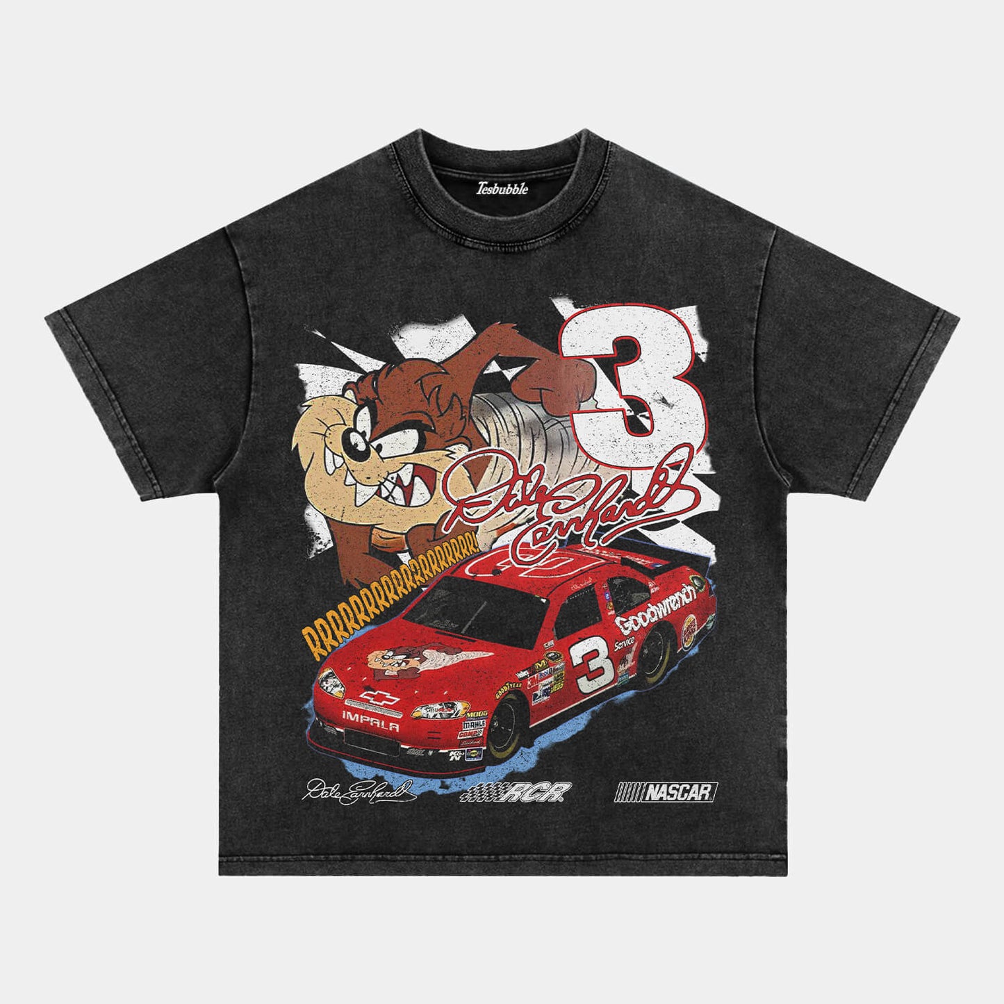 TASMANIAN DEVIL DALE EARNHARDT NASCAR TEE