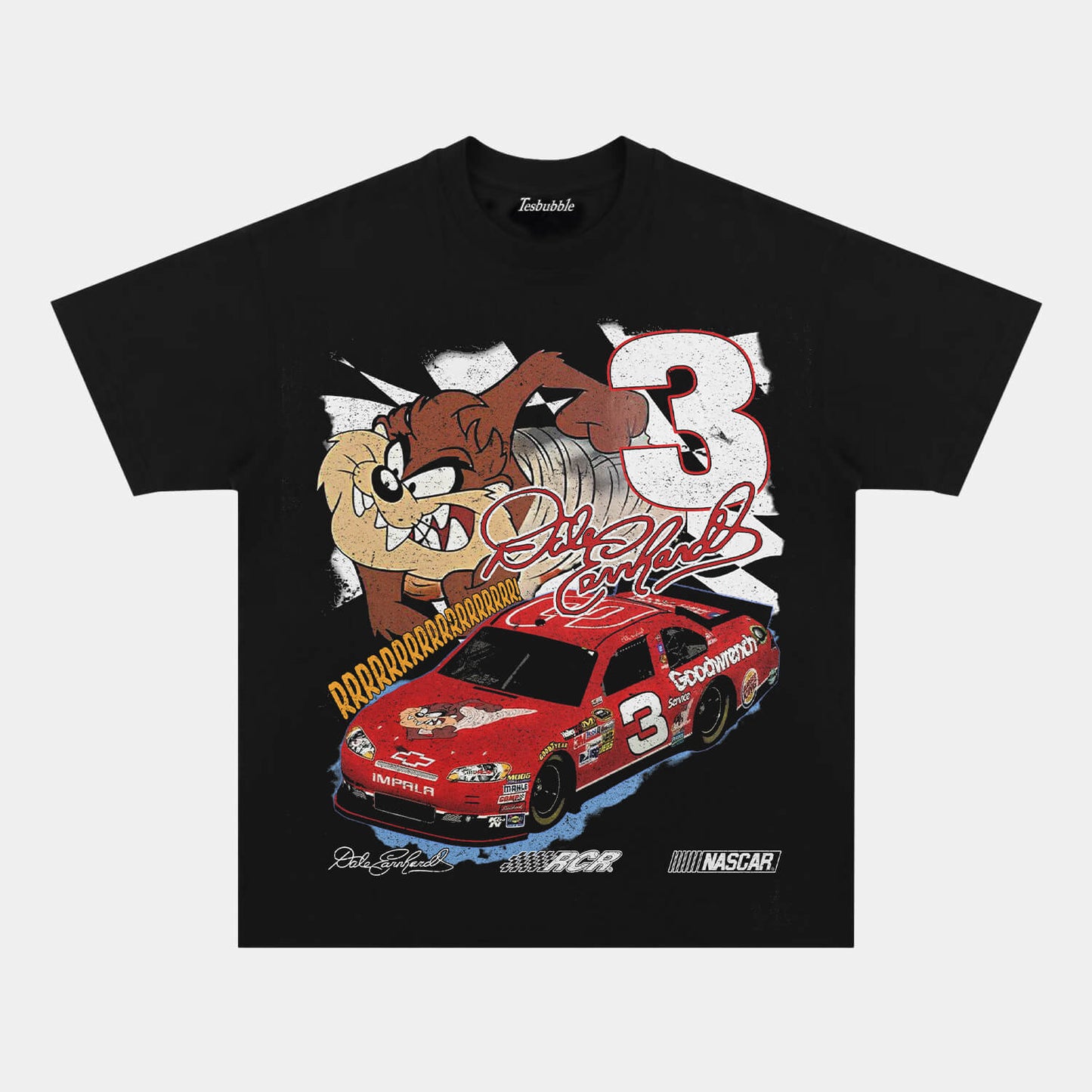 TASMANIAN DEVIL DALE EARNHARDT NASCAR TEE