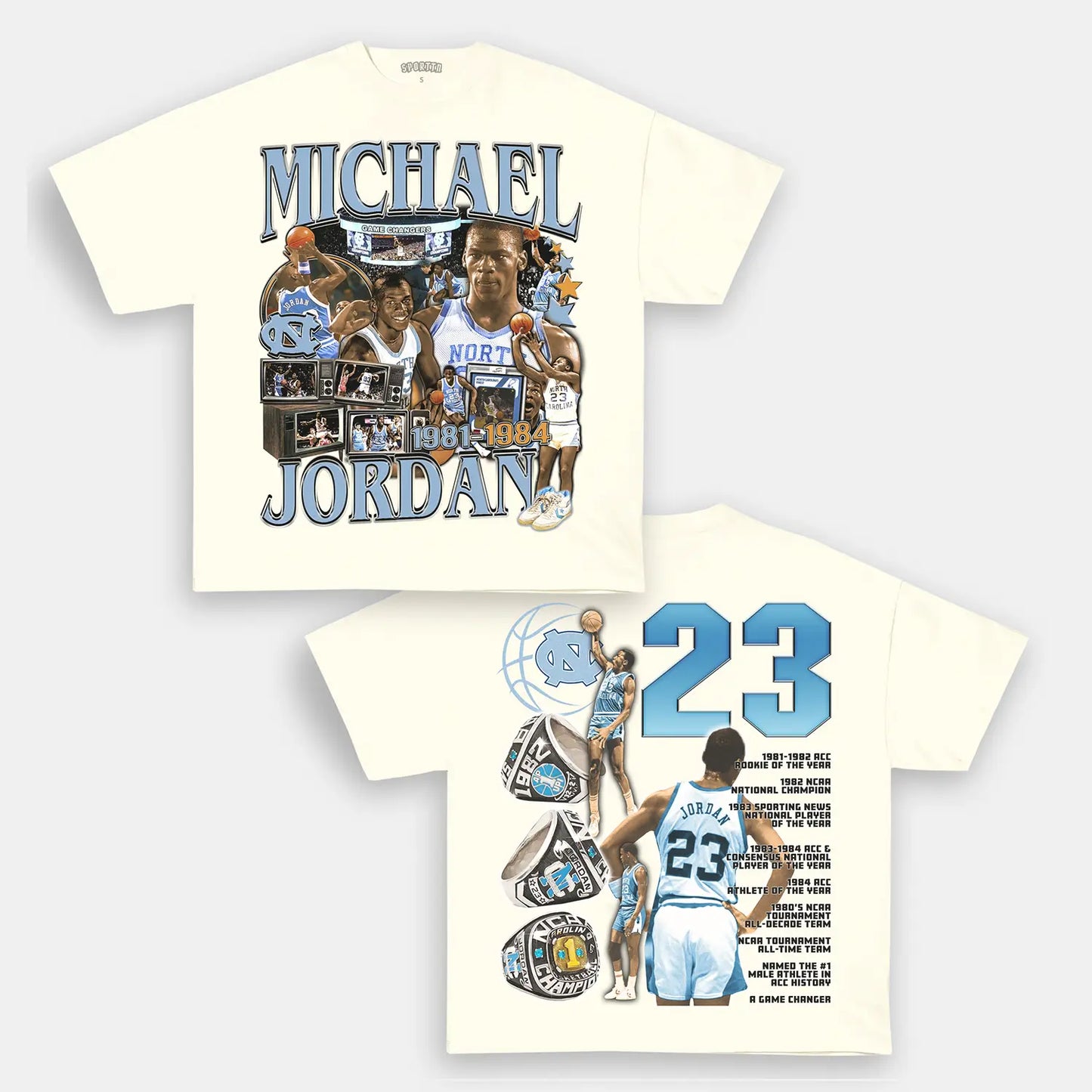 UNC JORDAN TEE